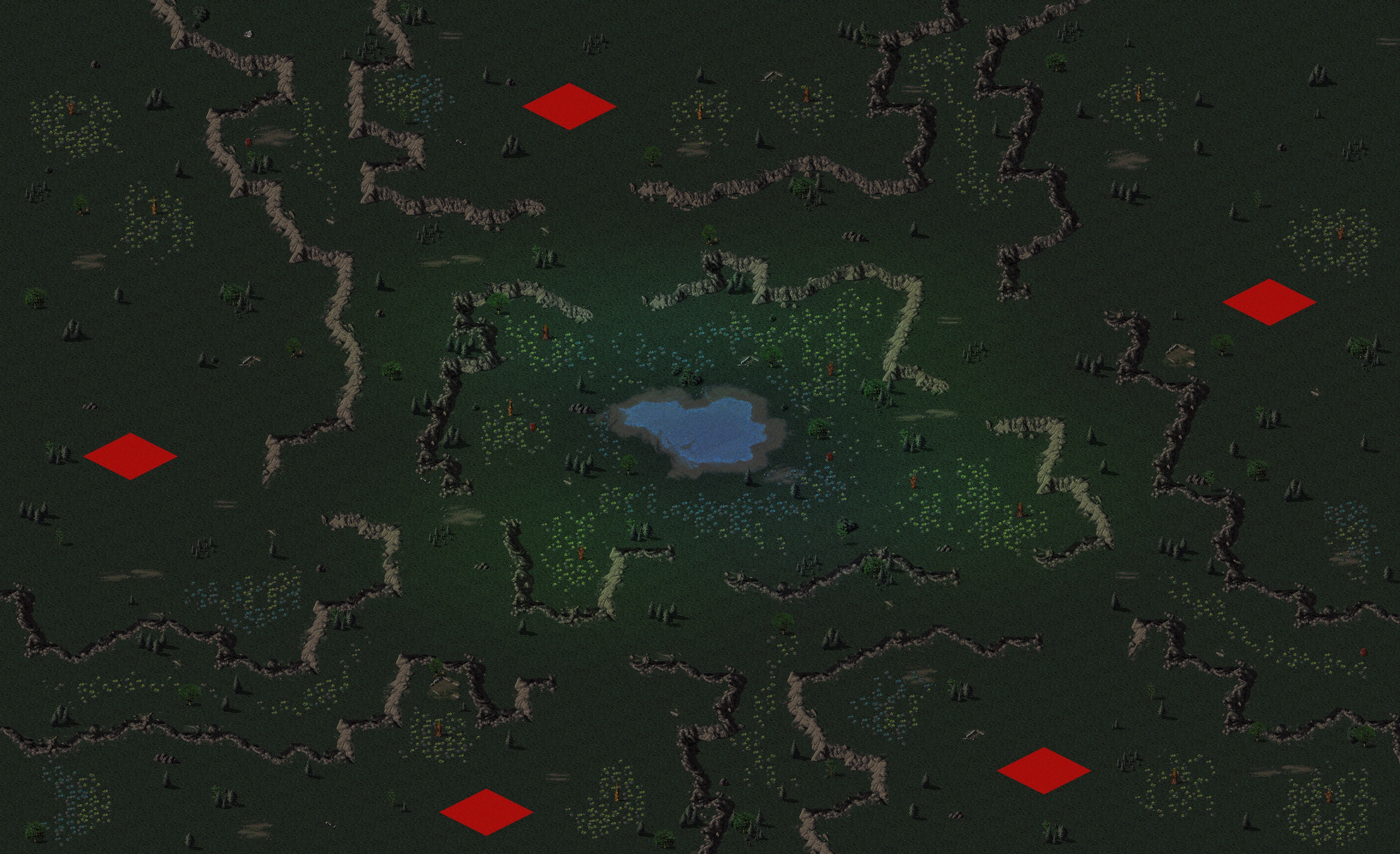 Rendered map: Tiberium Garden Redux