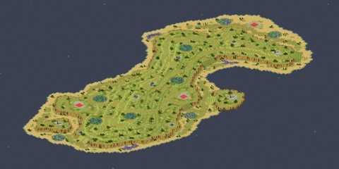 Rendered preview of (3) Koopa Troopa Beach
