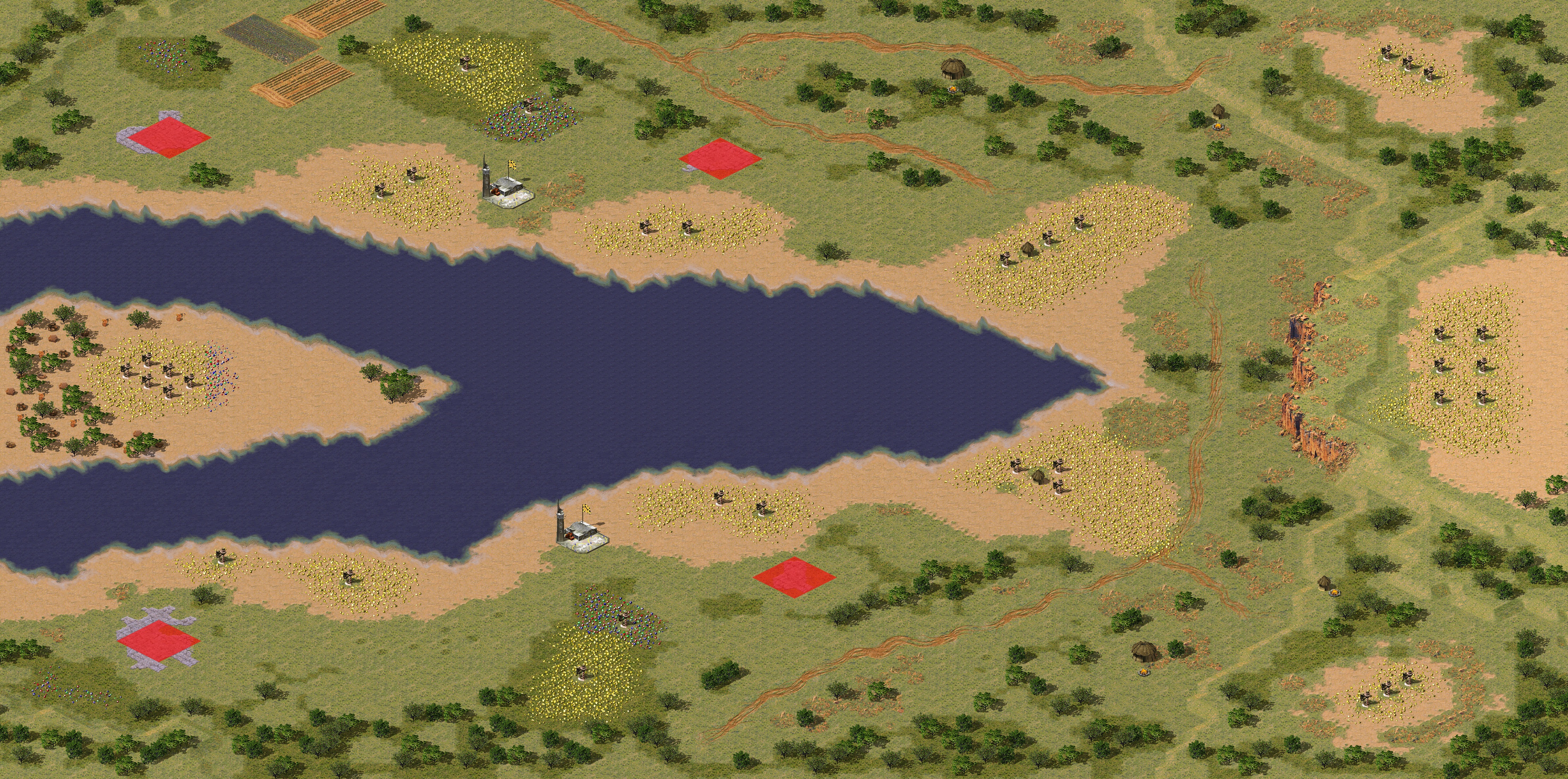 Rendered map: 原版增益-巨石湾22