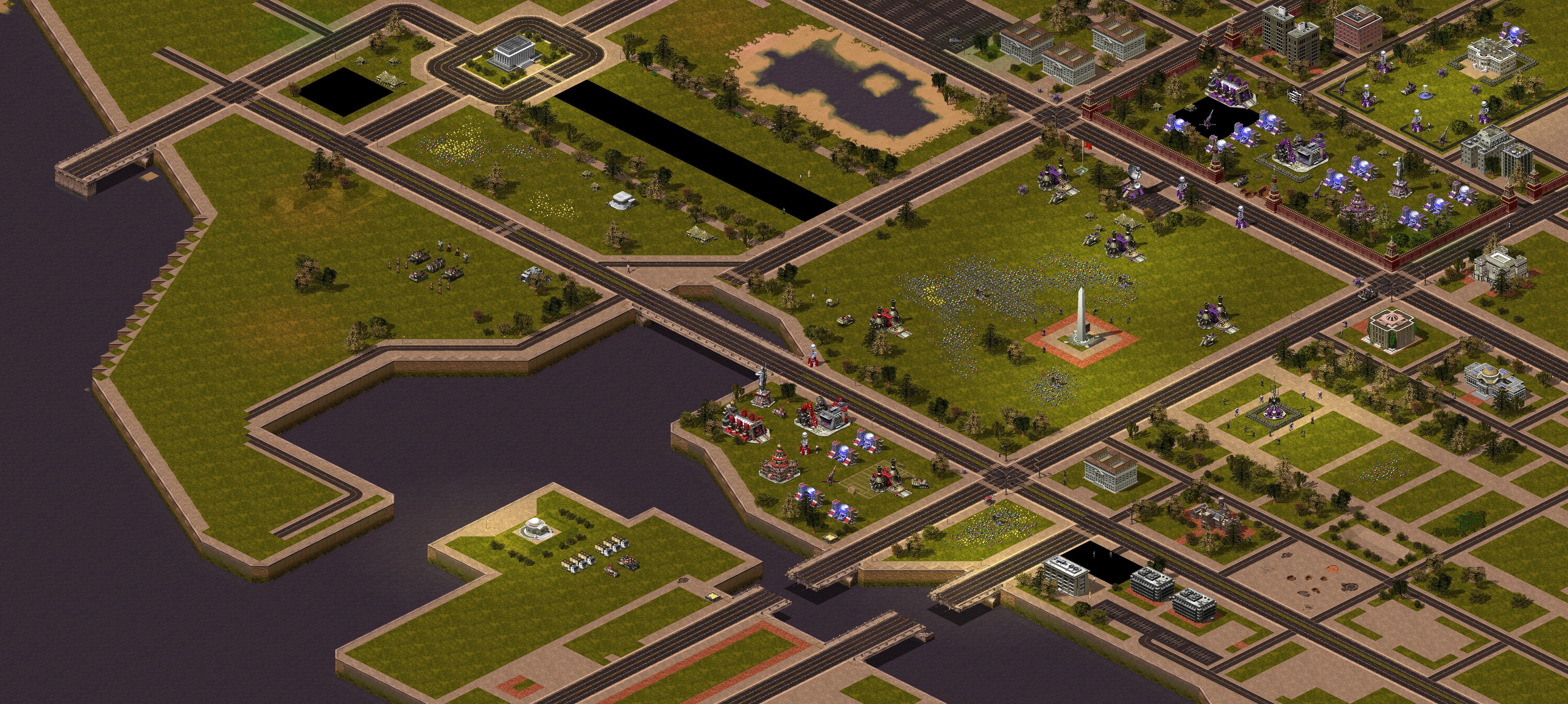 Rendered map: Soviet Mission 8: Desecration