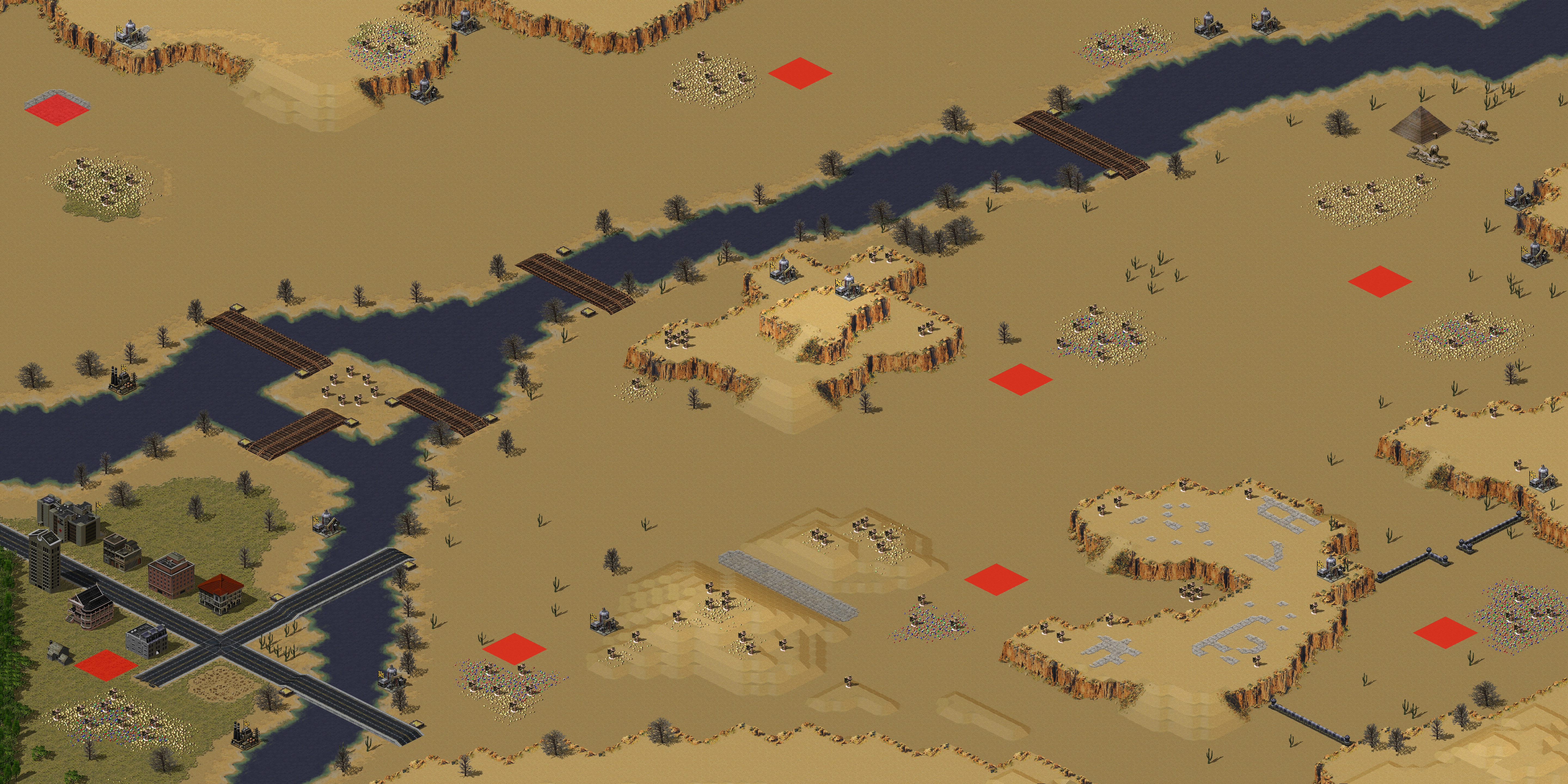 Rendered map: Land Desertification