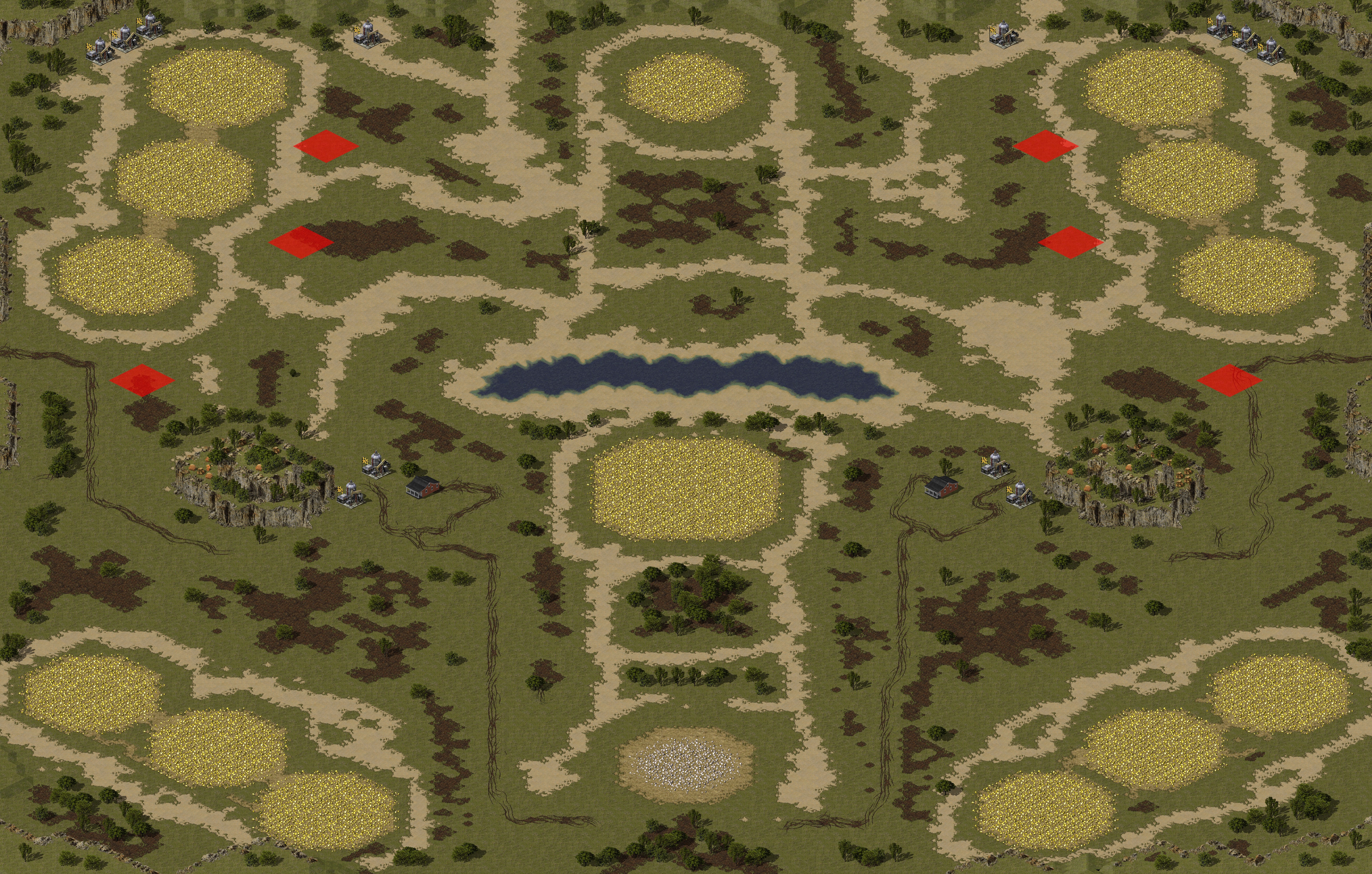 Rendered map: Forgotten Forest Six