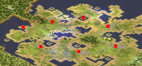 Rendered preview of Caribbean Island Patch 01
