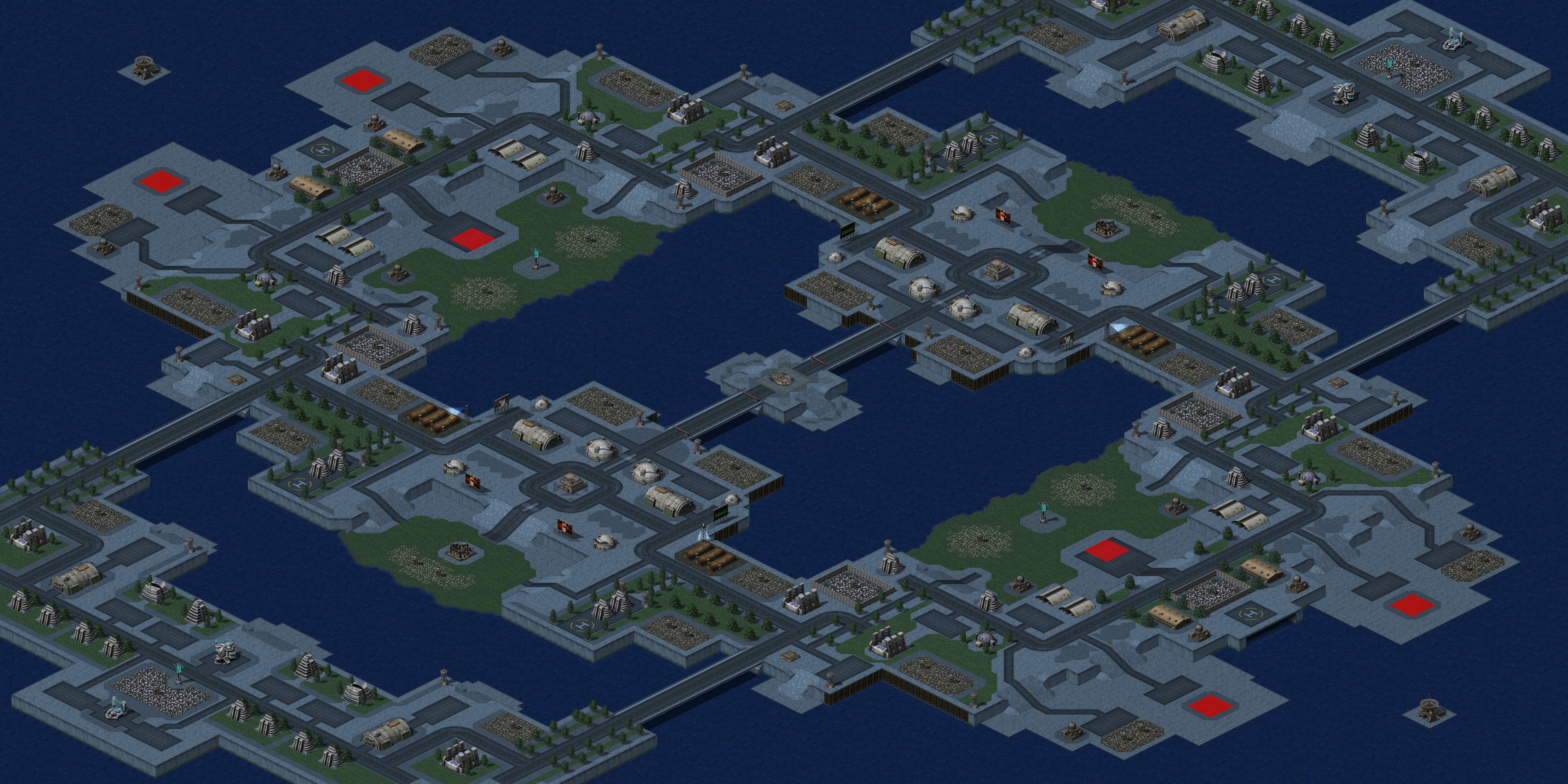 Rendered map: Metallic Madness
