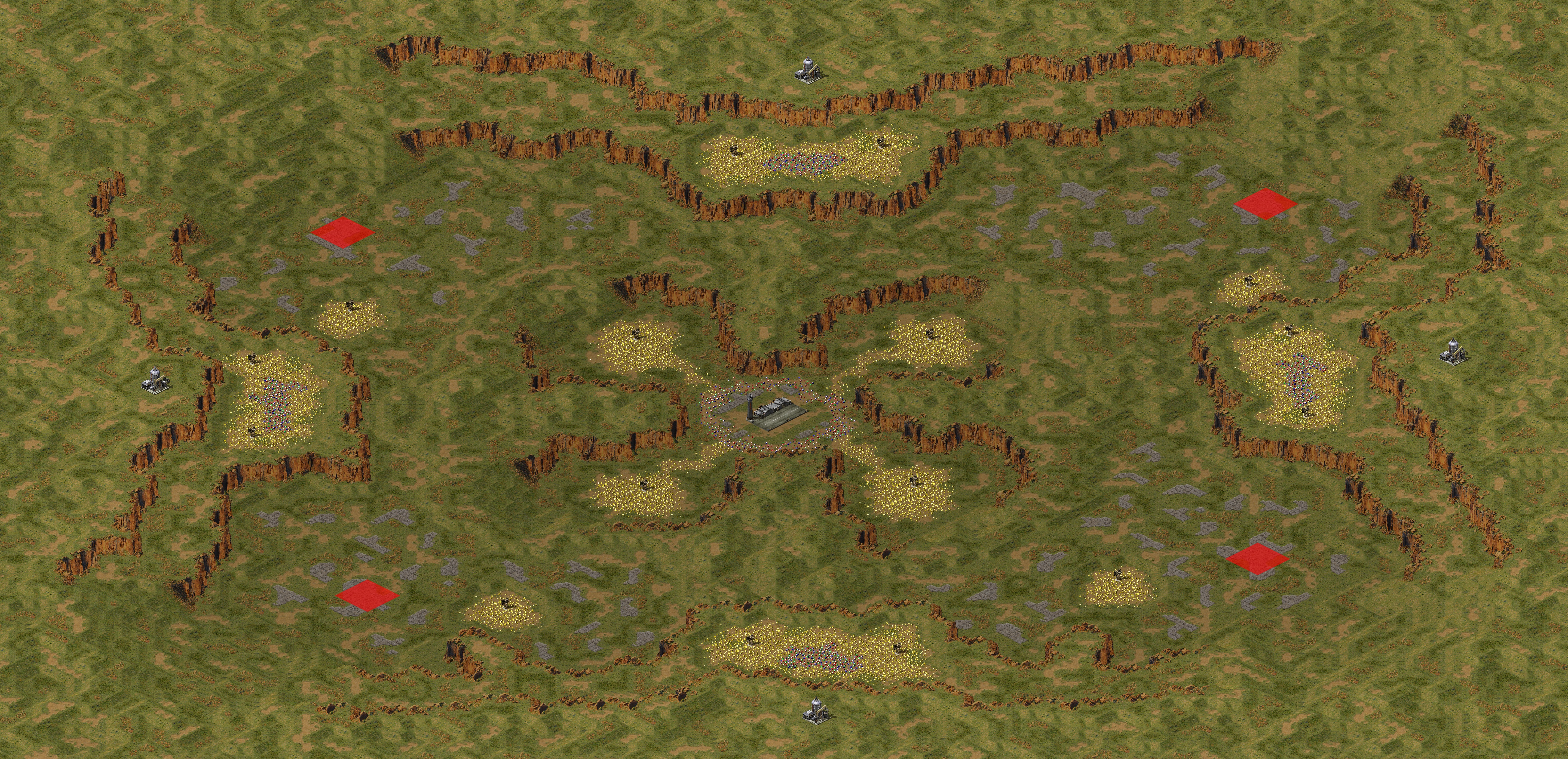Rendered map: Shattered