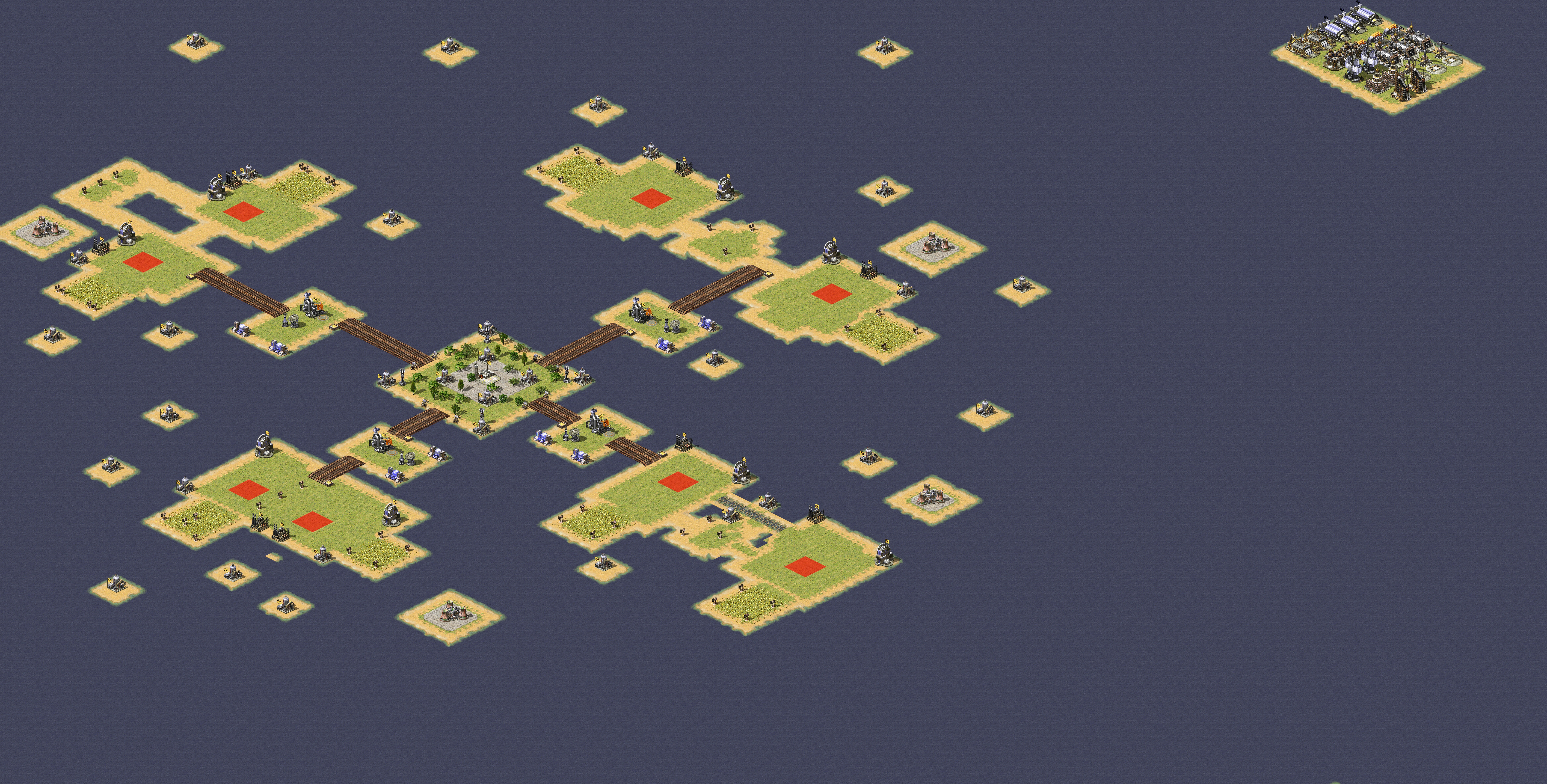 Rendered map: J-Four Islands Peak