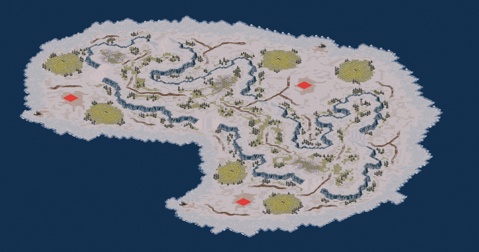 Rendered preview of Hostile Iceberg