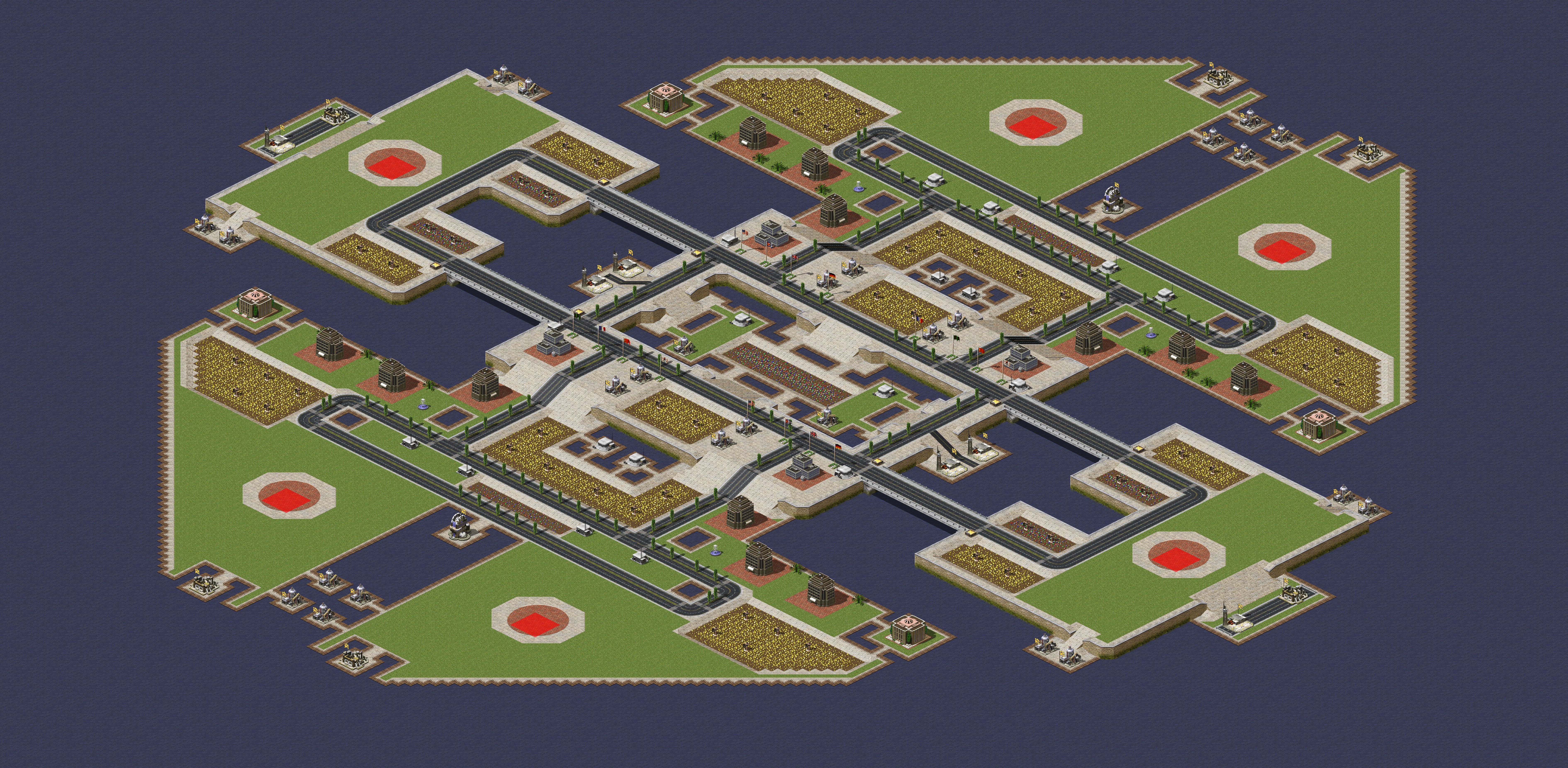 Rendered map: Mechanical Island (2-6)
