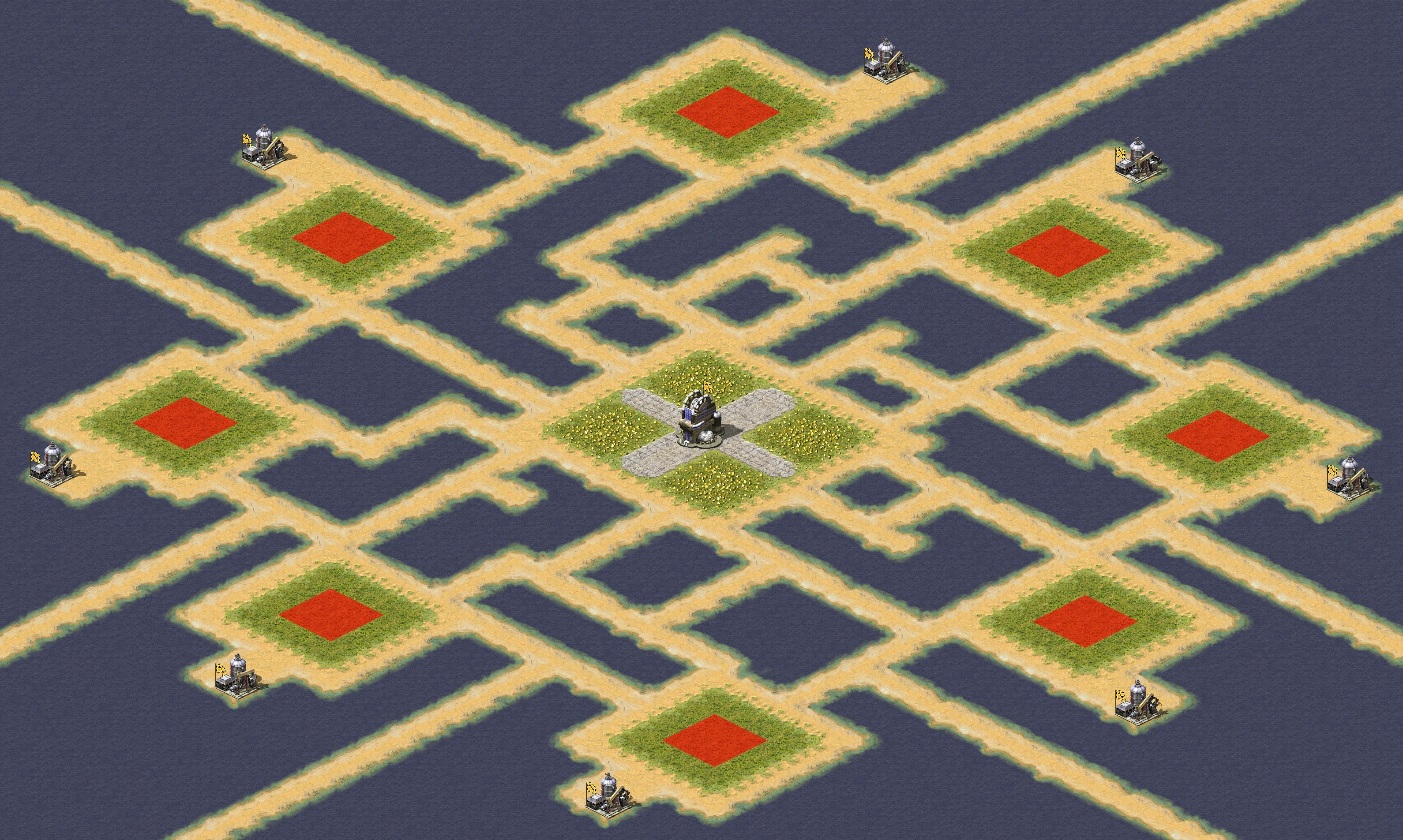 Rendered map: Patch of Land