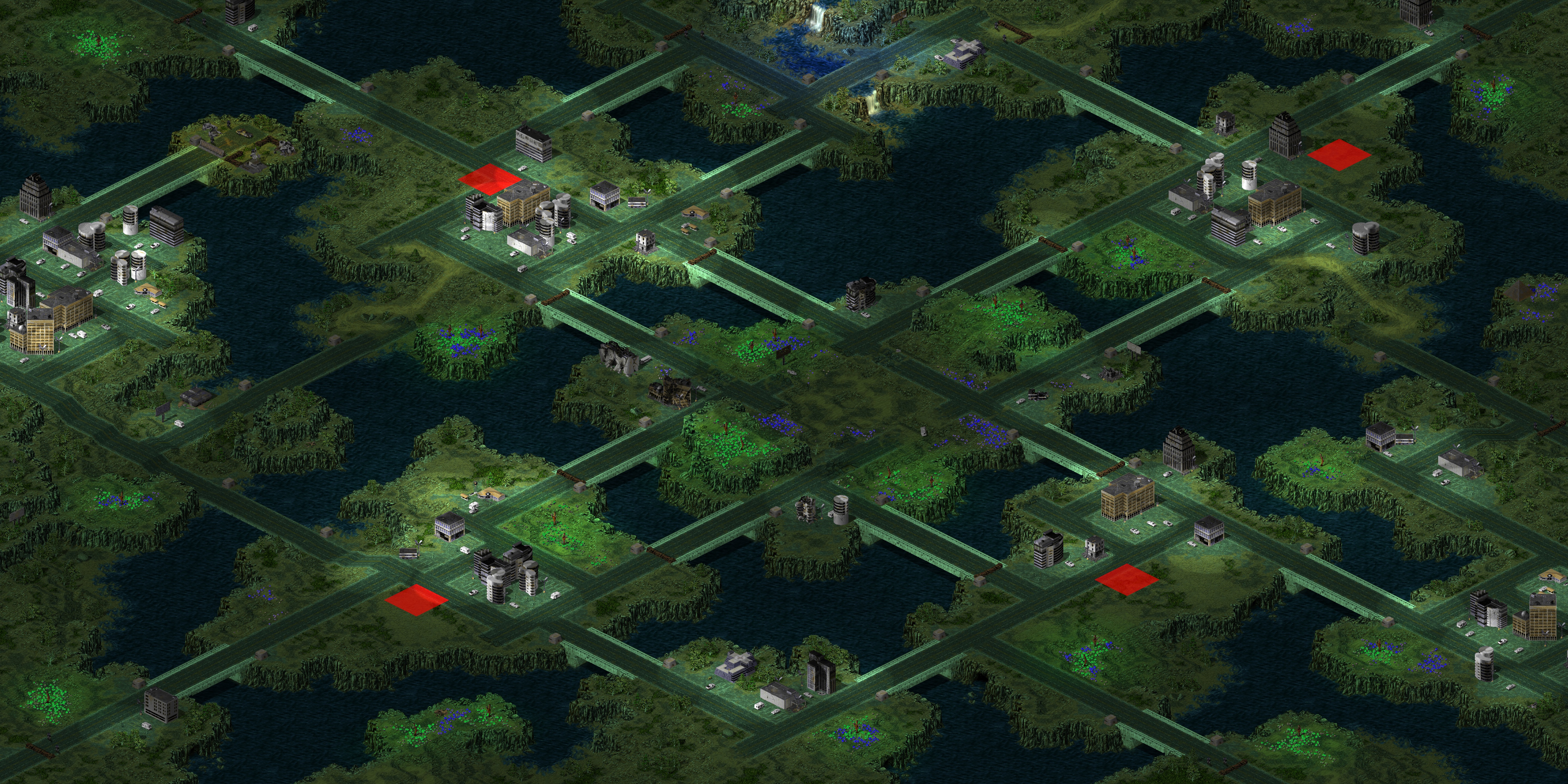 Rendered map: Velillian Islands