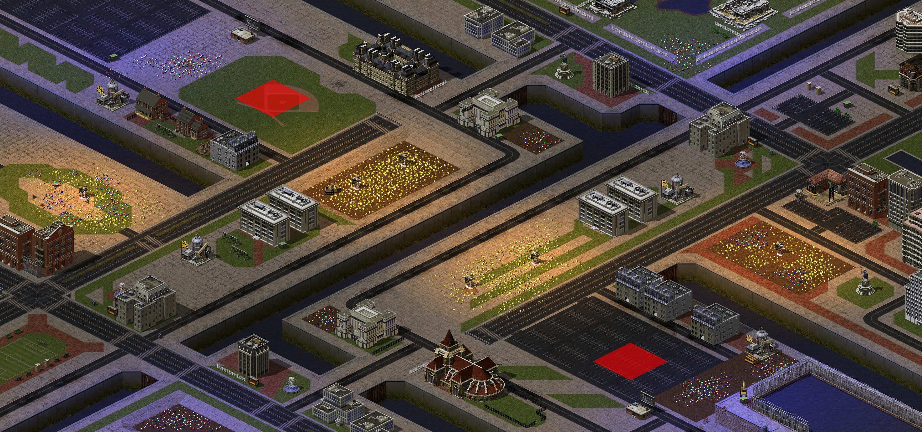 Rendered map: 运河航道