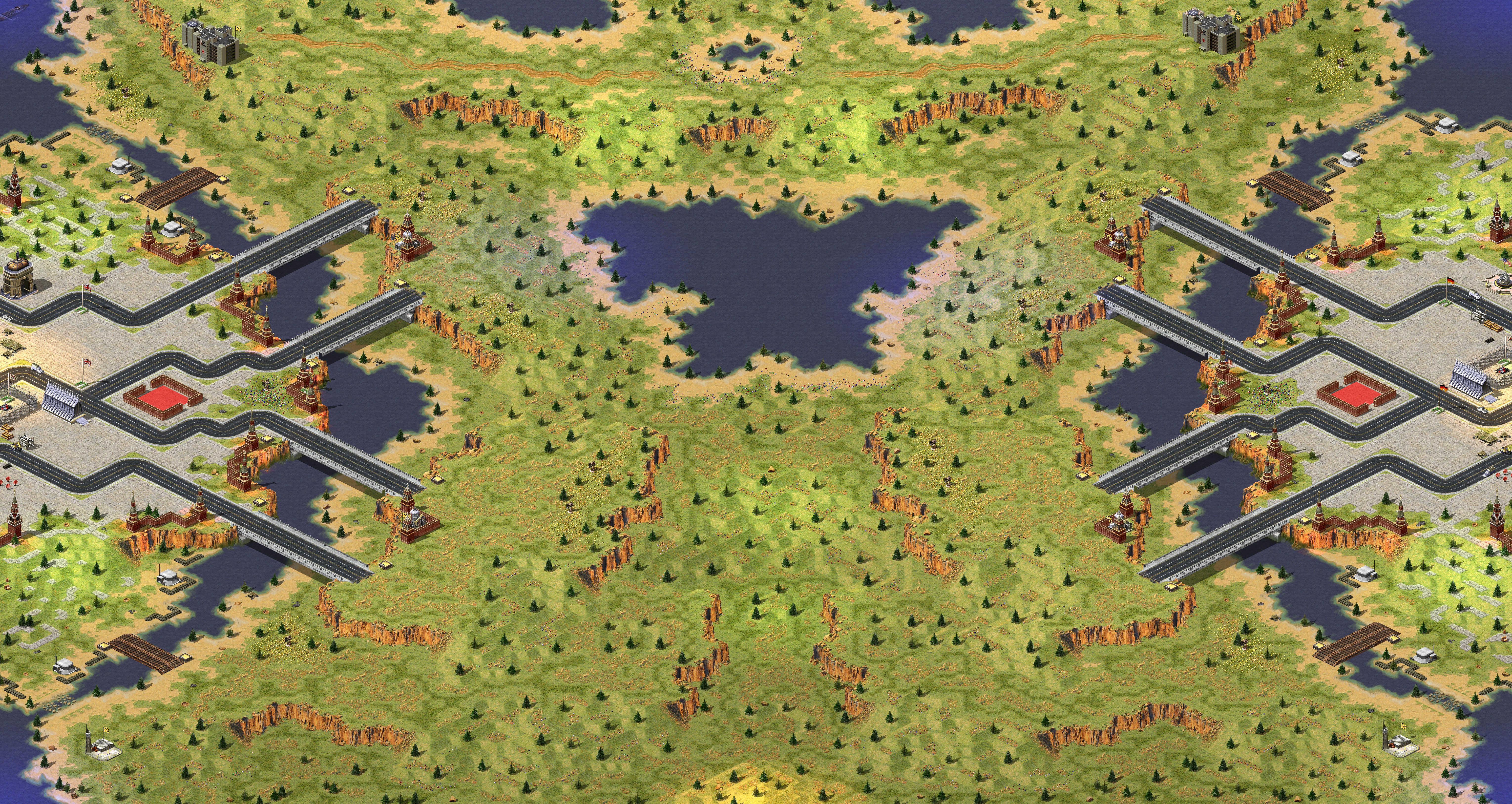 Rendered map: [2] Unholy Fortress LE
