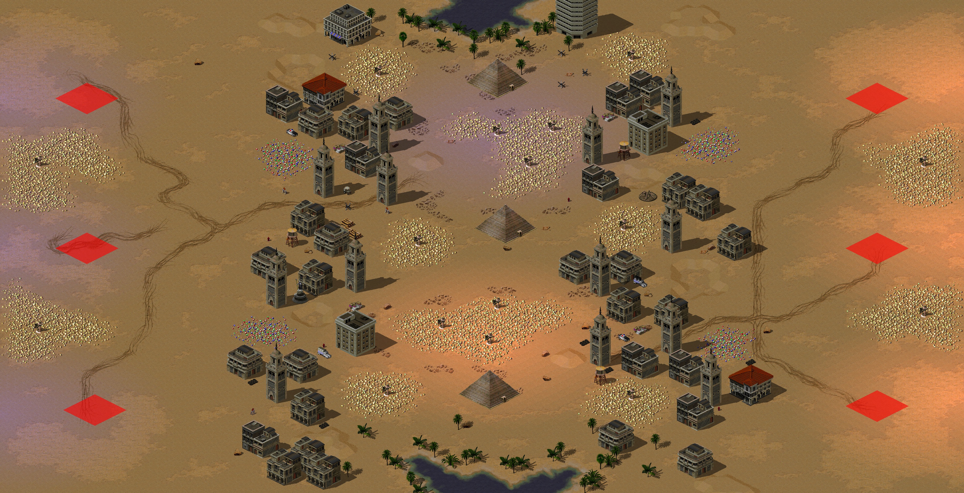 Rendered map: [RD] 埃及之旅 平地究极版