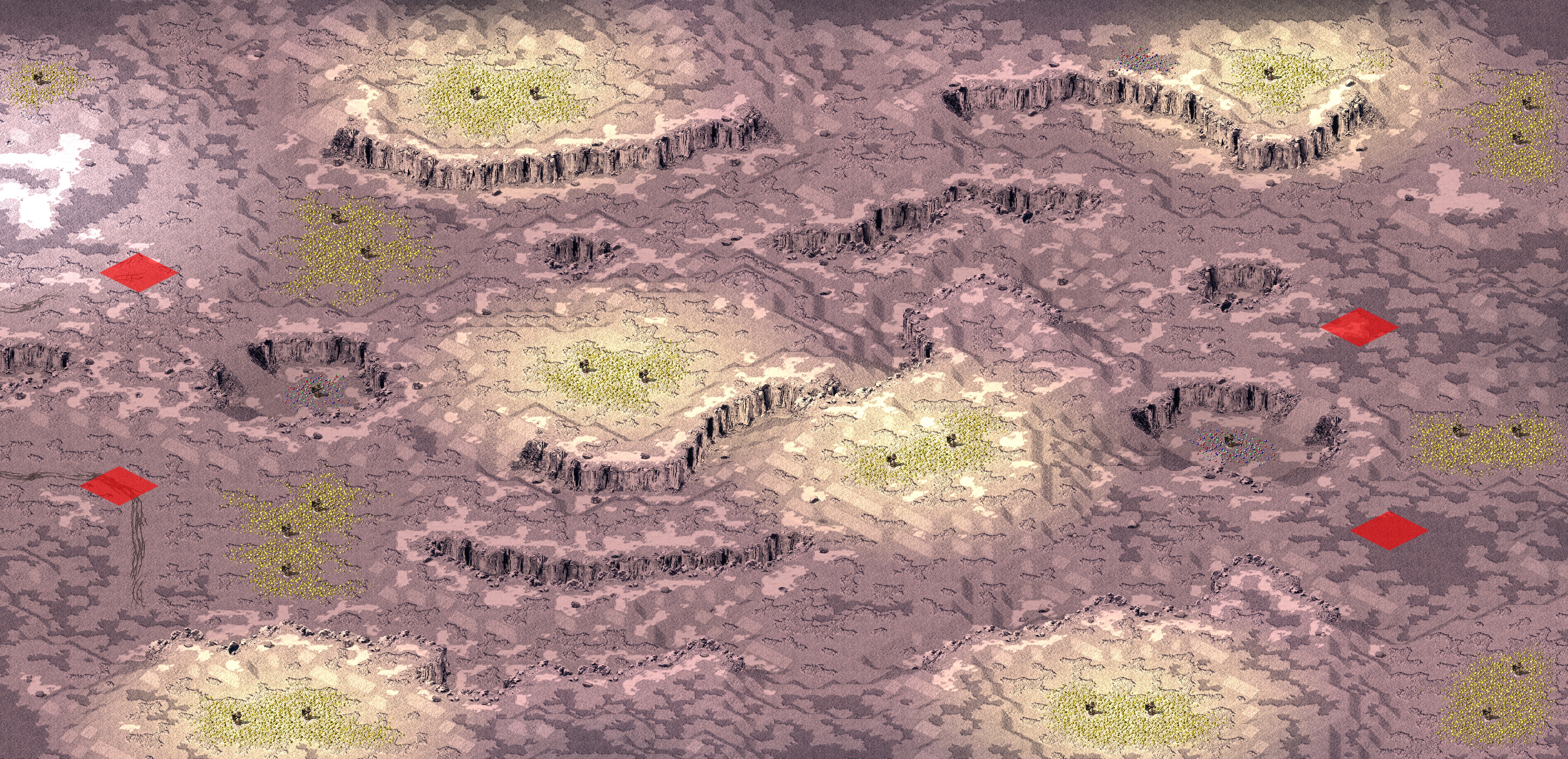 Rendered map: Binary System