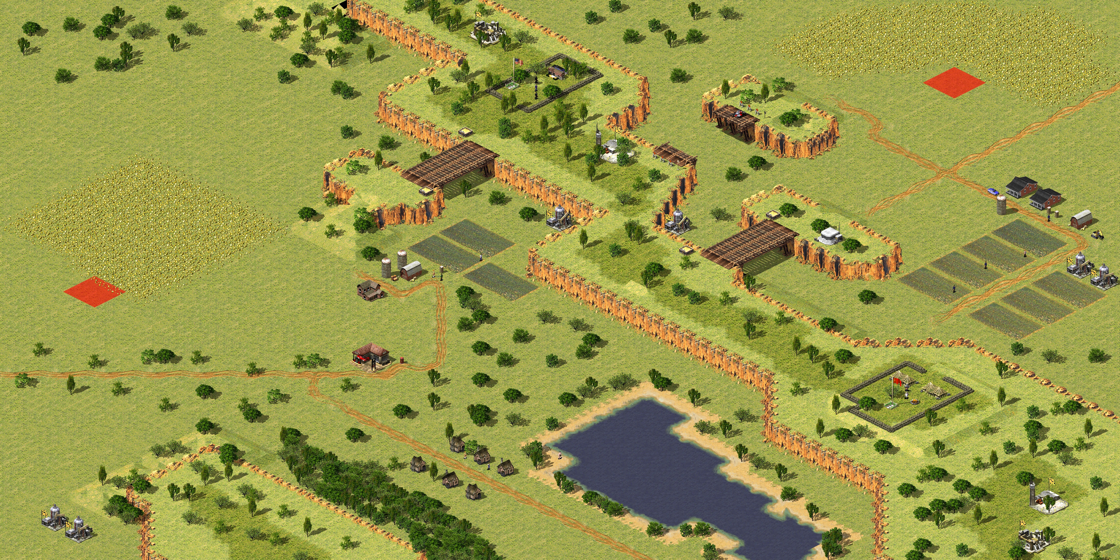Rendered map: Mountain Retreat