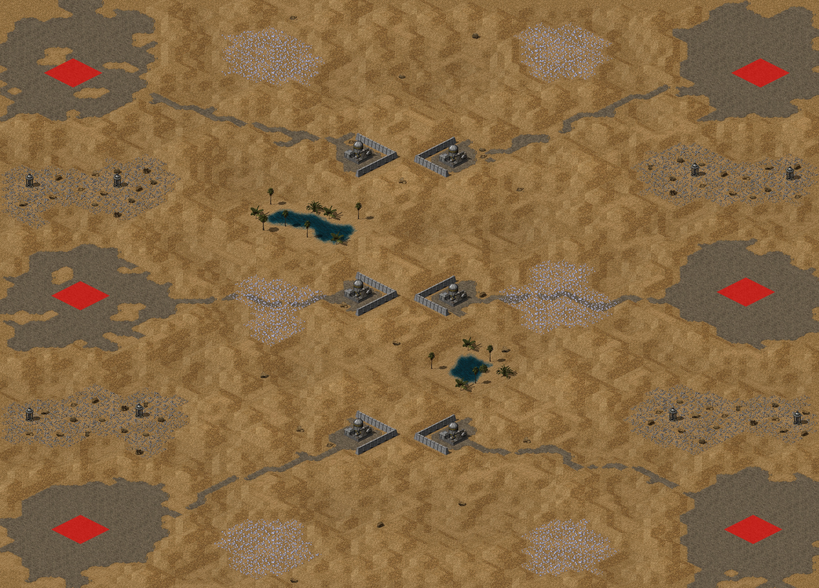 Rendered map: High Explosive Round