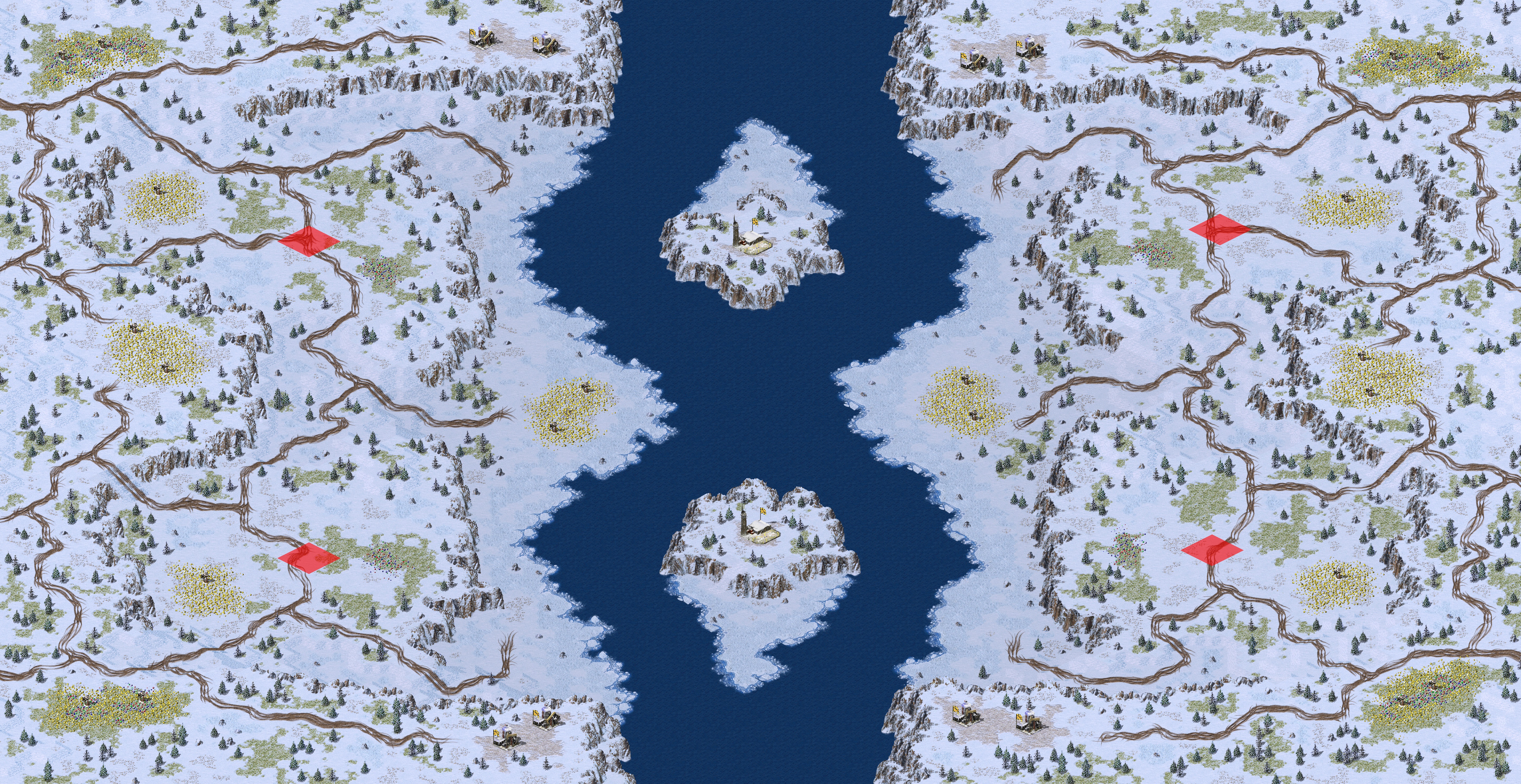 Rendered map: Double Circle