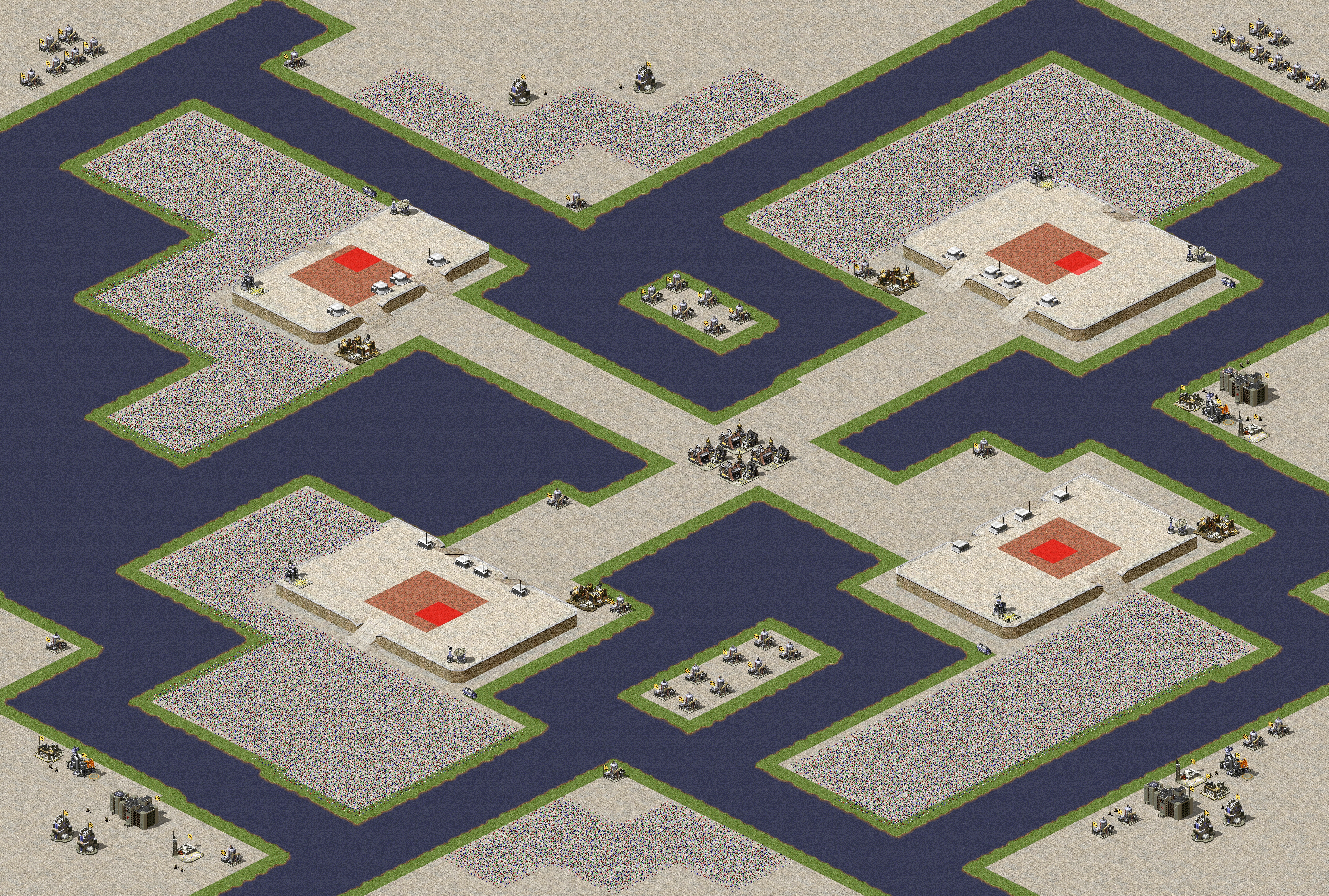 Rendered map: Seabed Platform