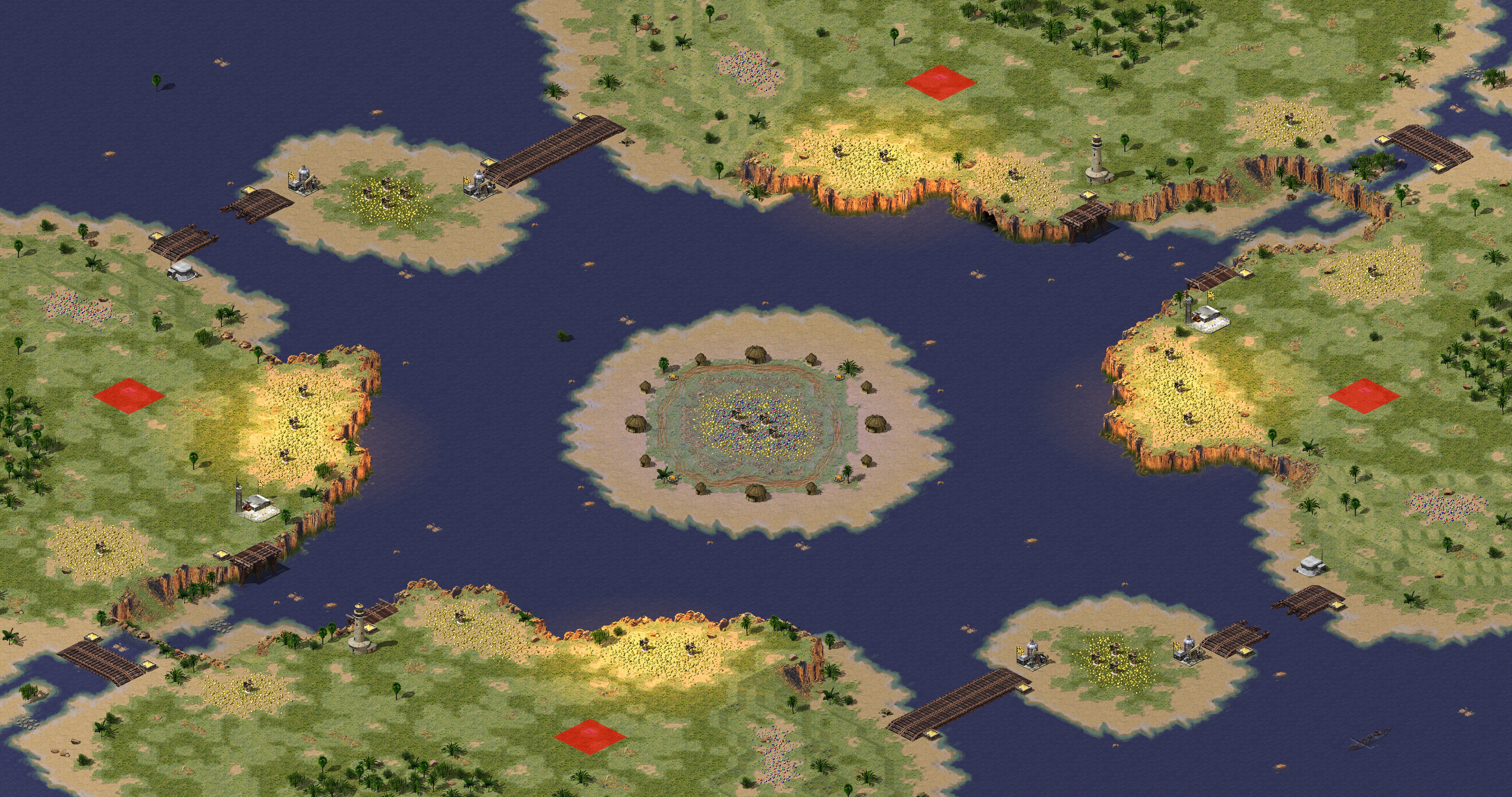 Rendered map: Tropical Storm II Tournament 2v2