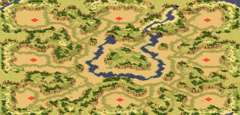 Rendered preview of Tank Battle Jungle