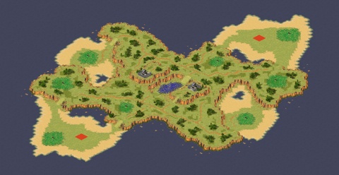 Rendered preview of (2) Blistering Sands