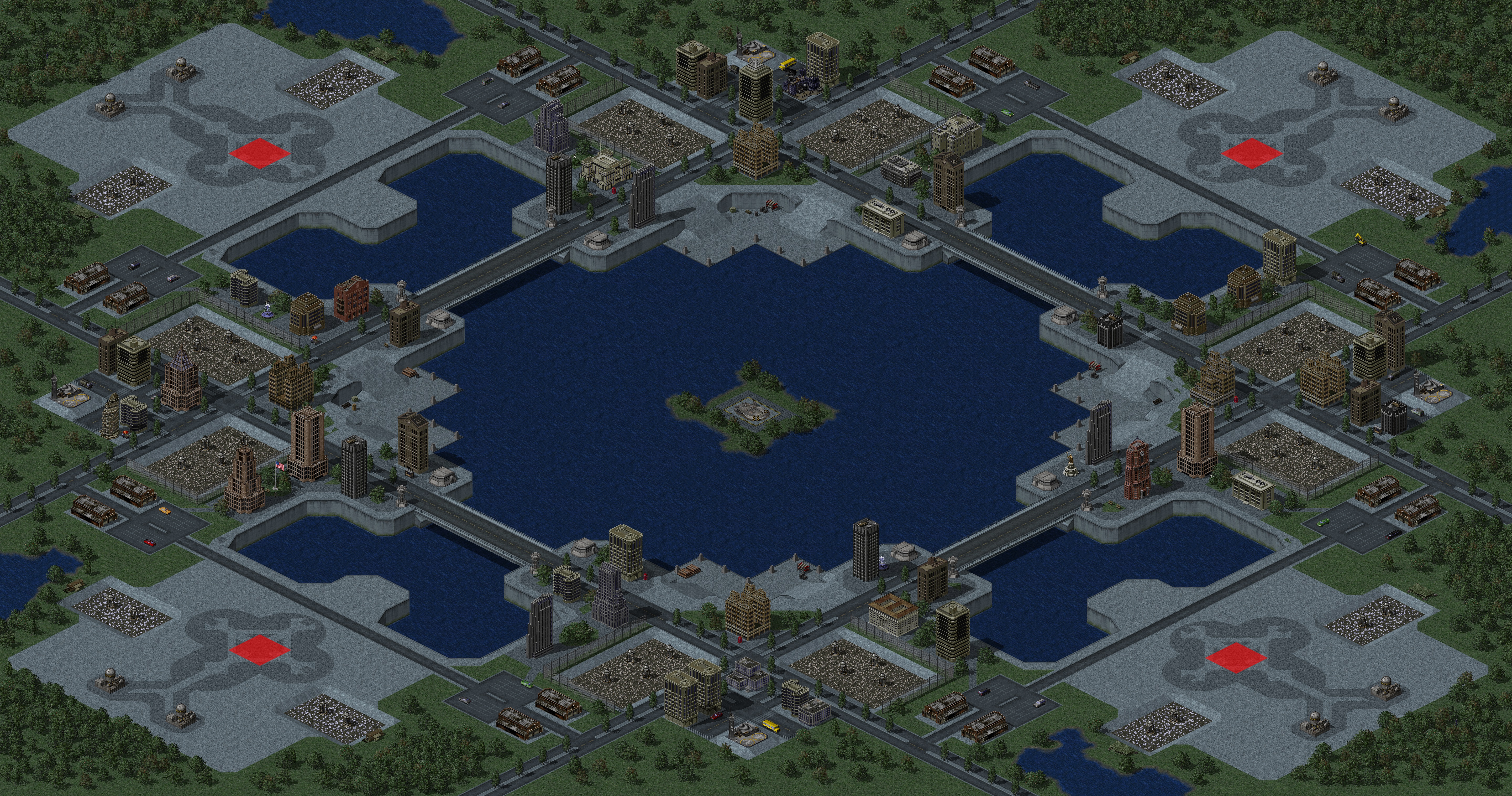 Rendered map: Moonlit Bay