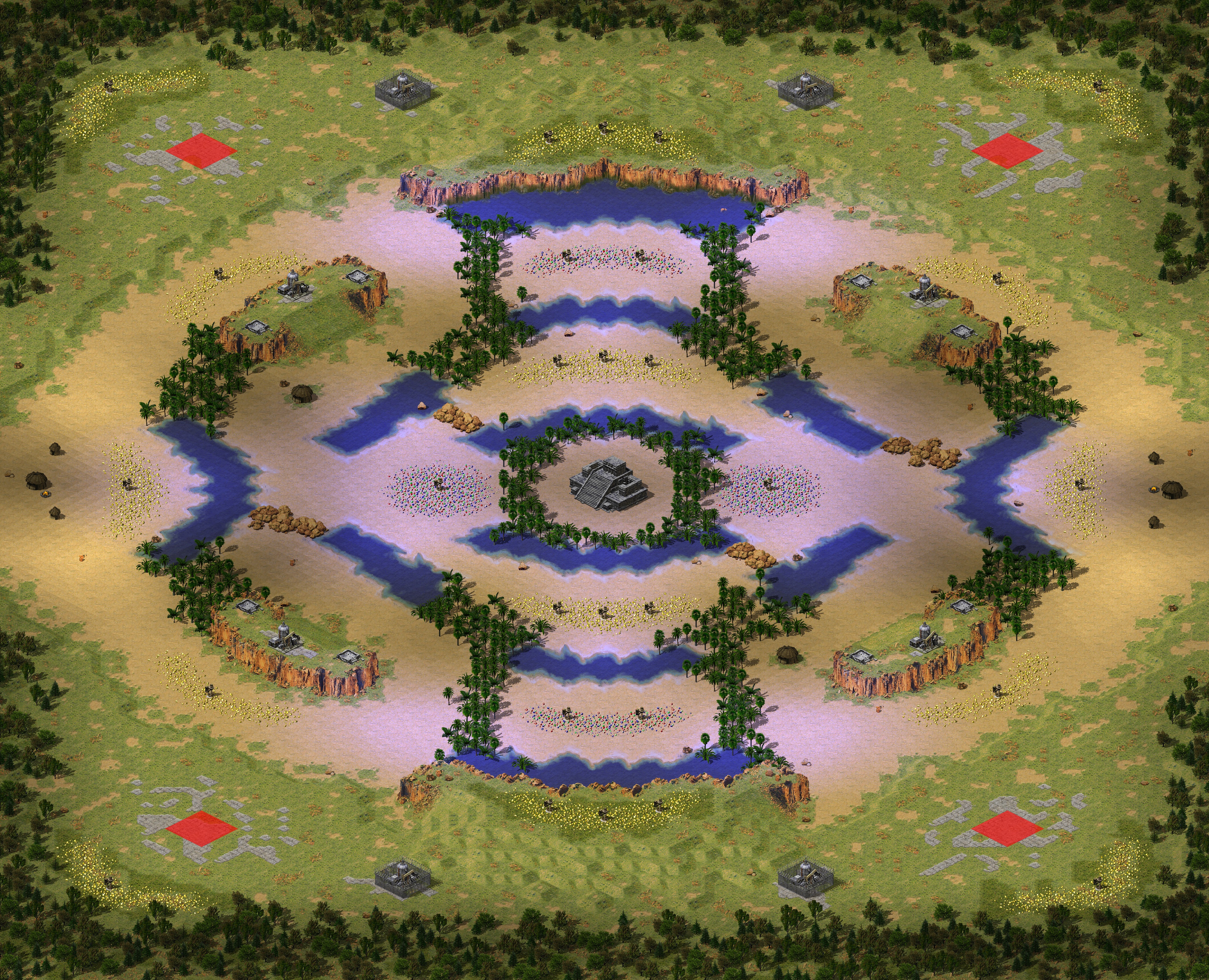 Rendered map: Tournament Swamp