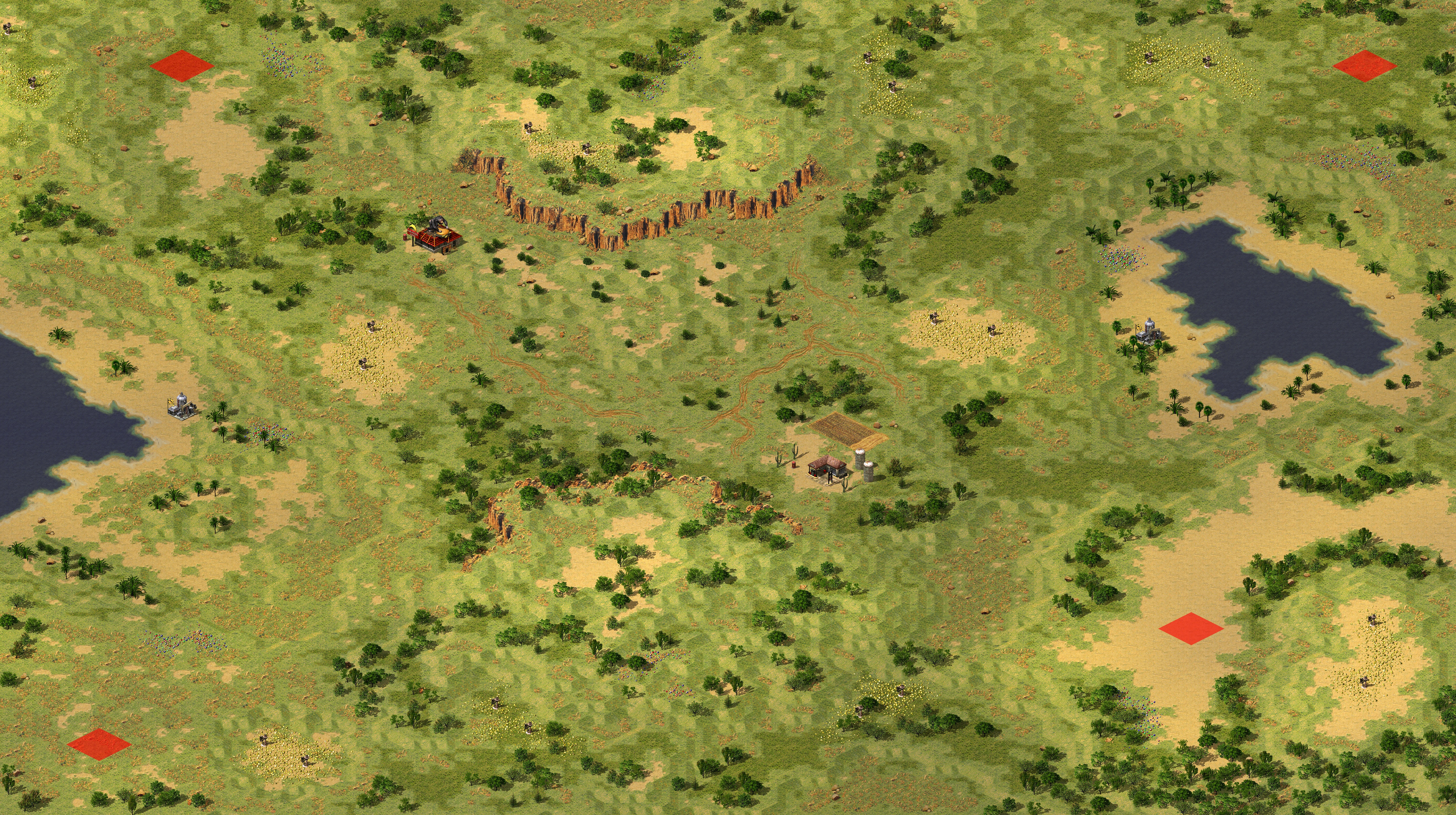 Rendered map: Golden State Valley (2-4)