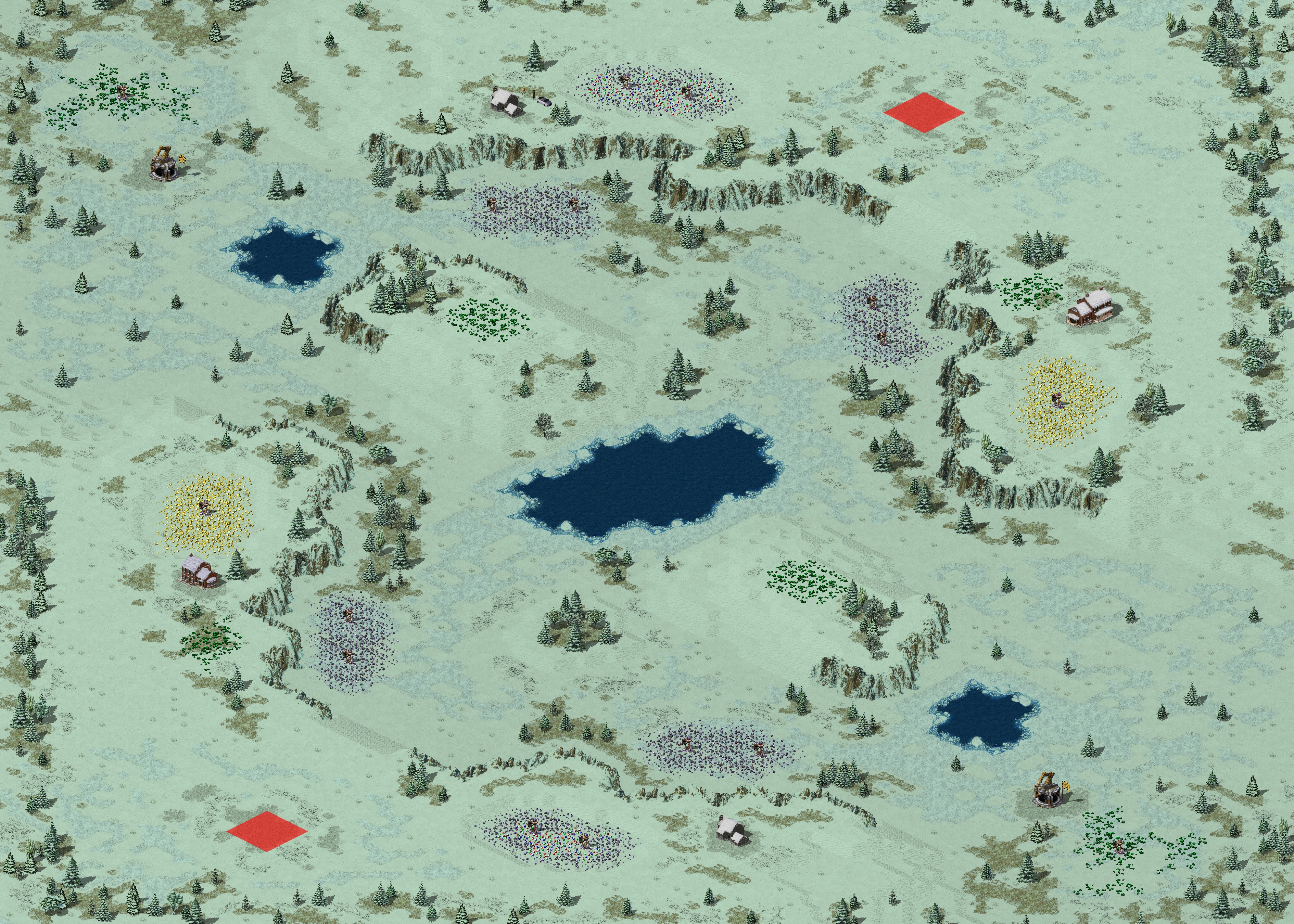 Rendered map: [2] Winter Is Coming