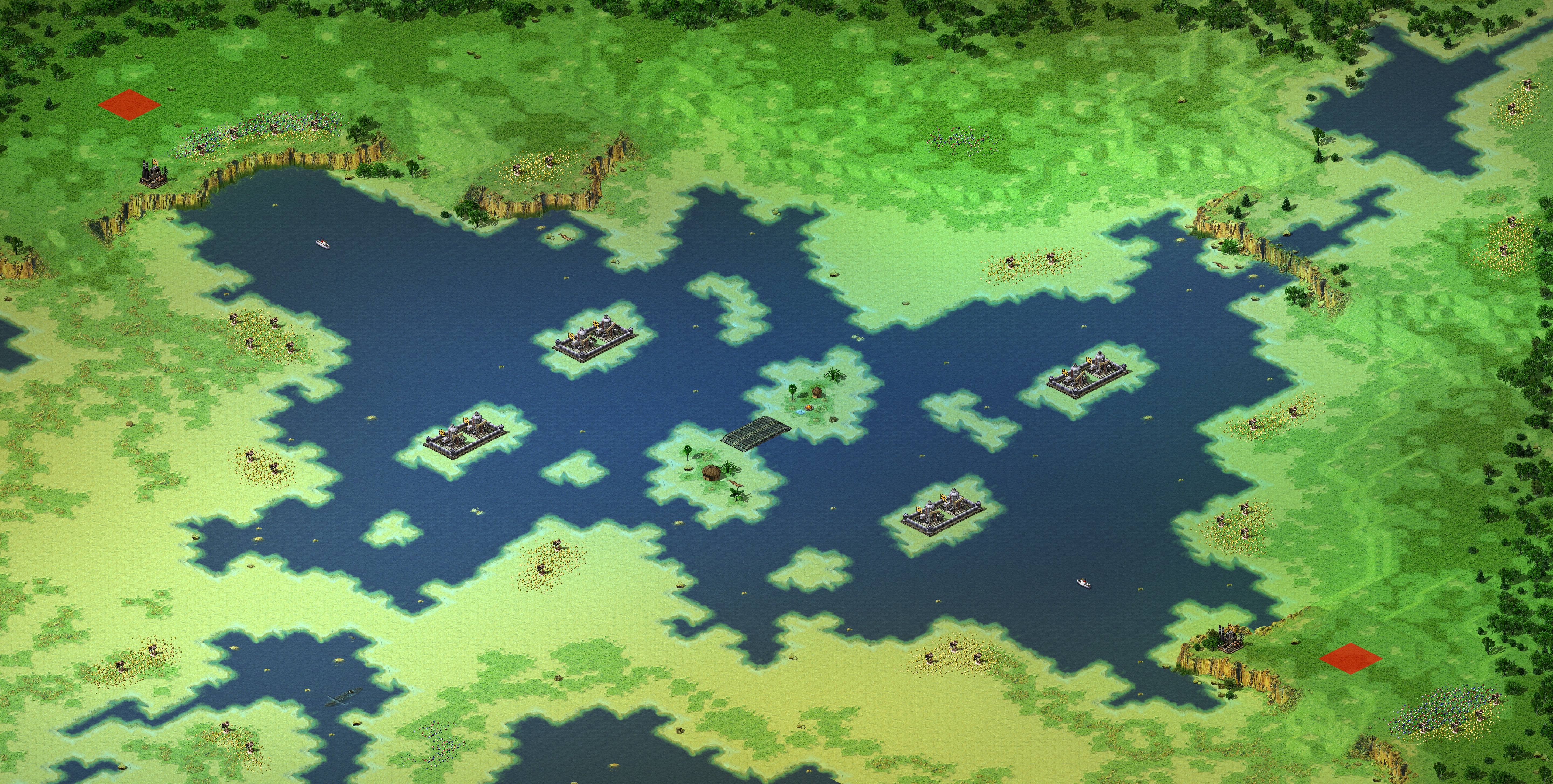 Rendered map: Buffed - Youren Lake
