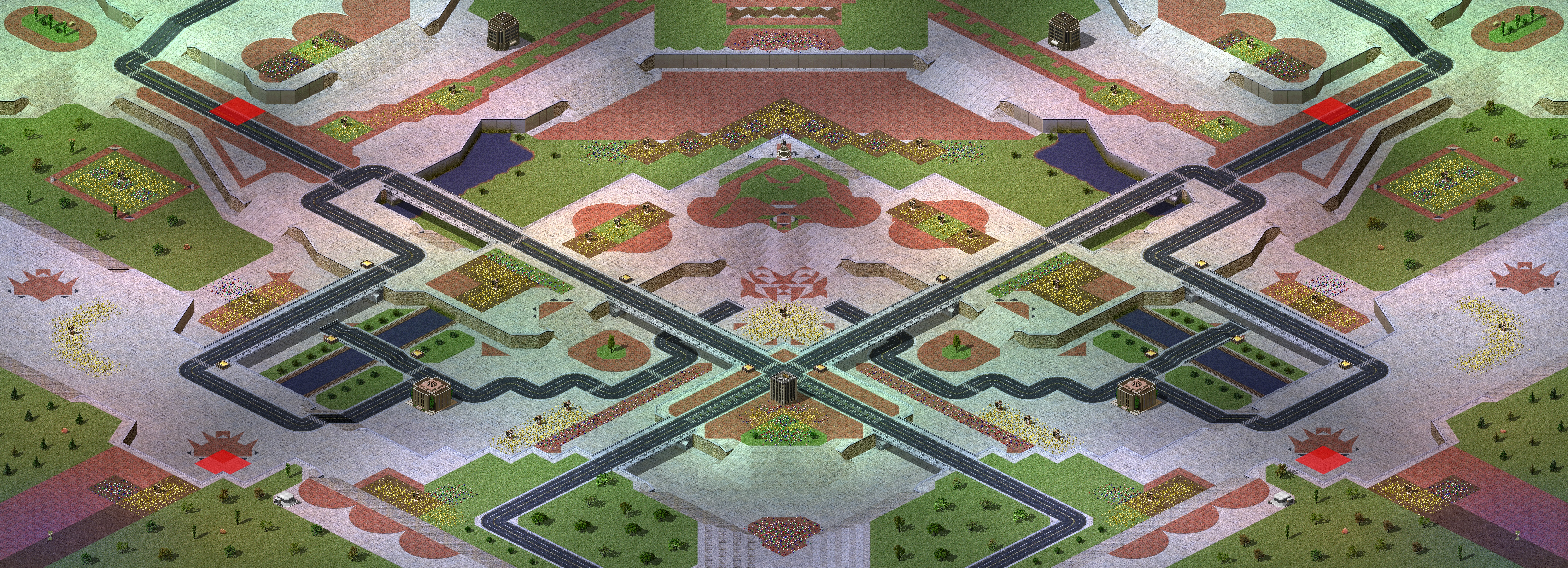 Rendered map: Mazed Out