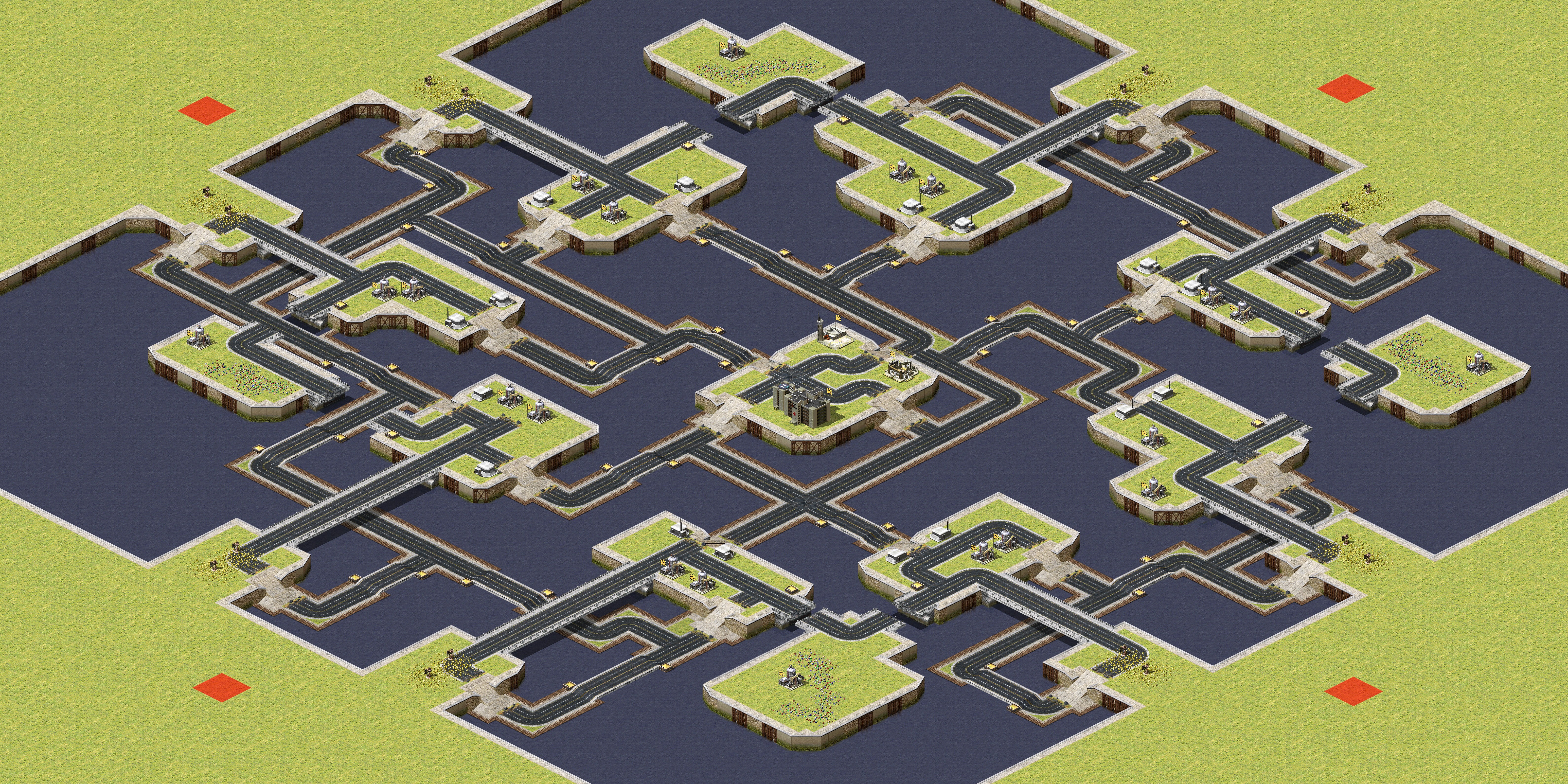 Rendered map: Maze