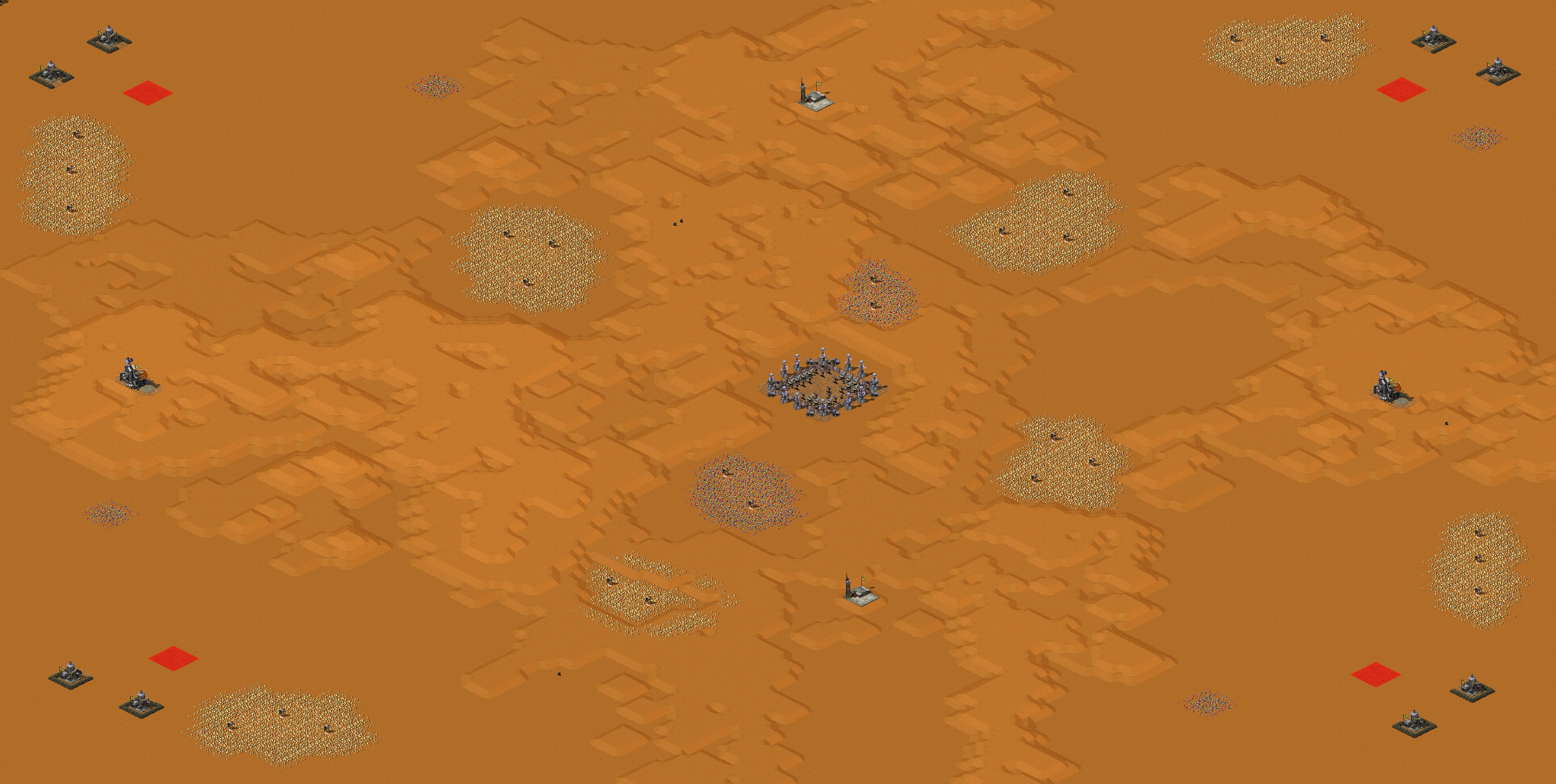 Rendered map: Reborn 2.0 - Desert Warfare