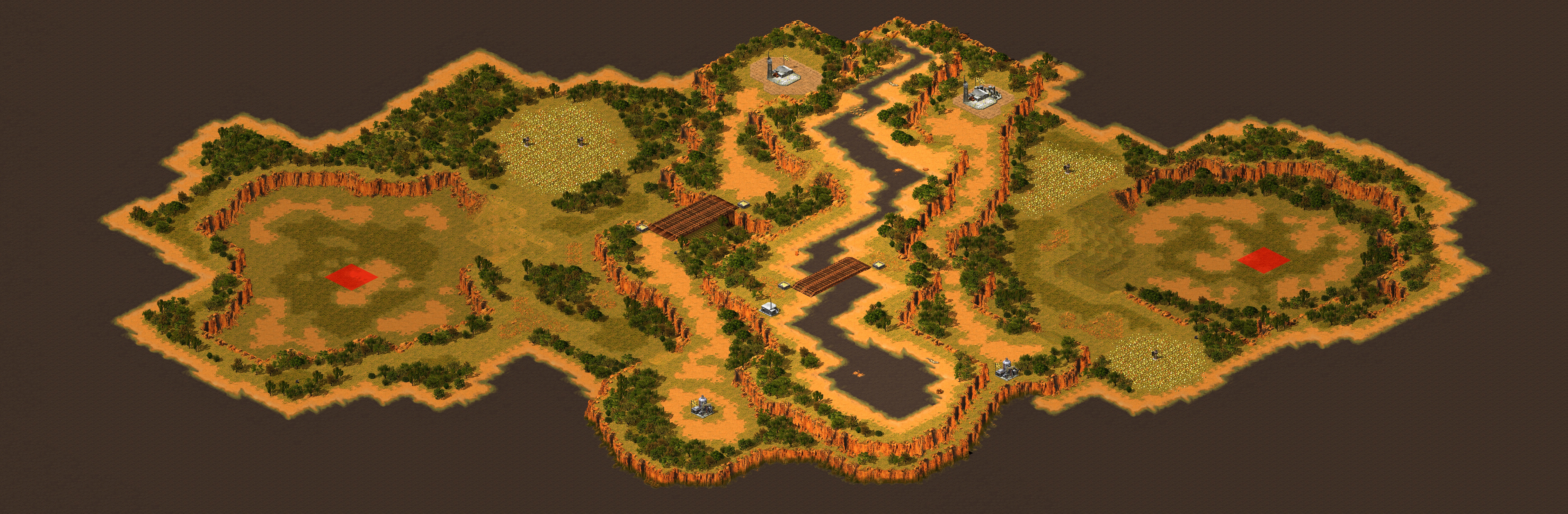 Rendered map: Island Peak
