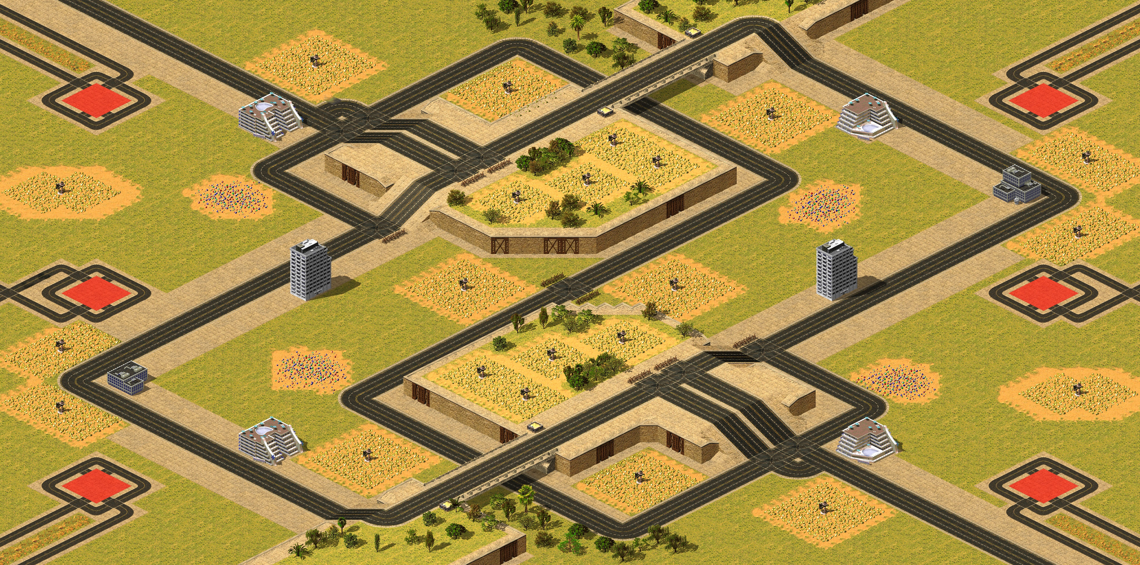 Rendered map: [6] The CrossRoad