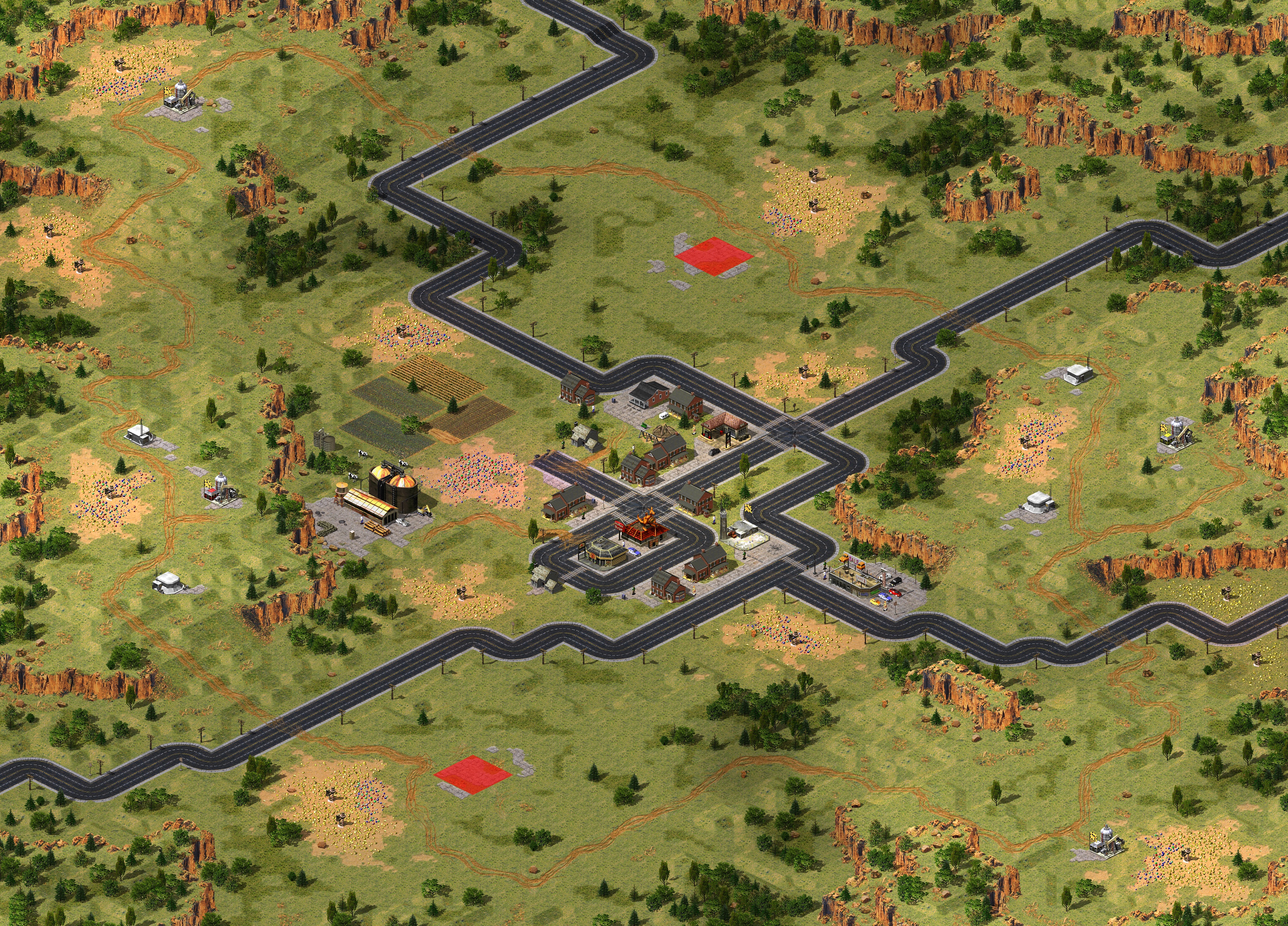 Rendered map: Alpine Assault v2 (mid oils precap'd)