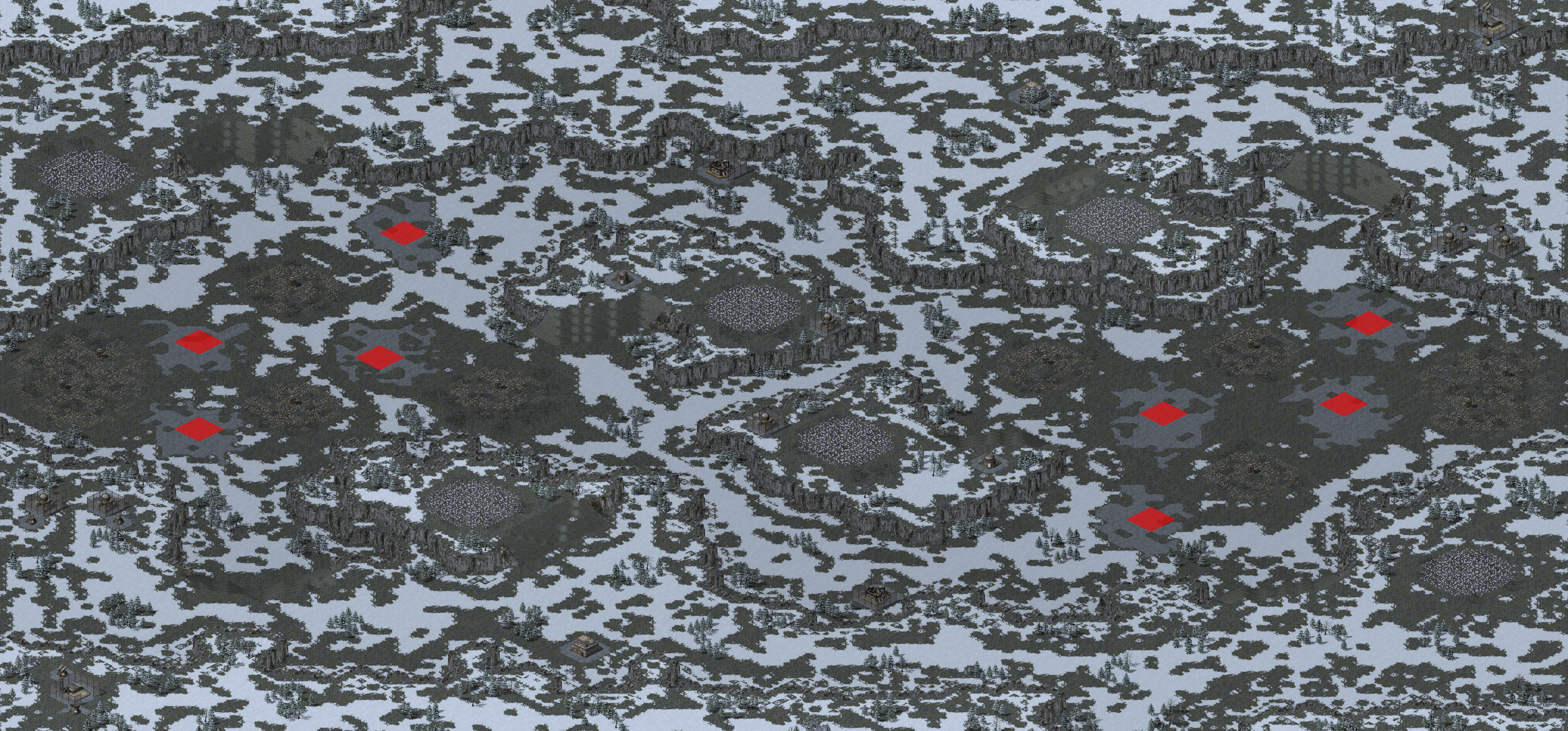 Rendered map: Frosty Canyon