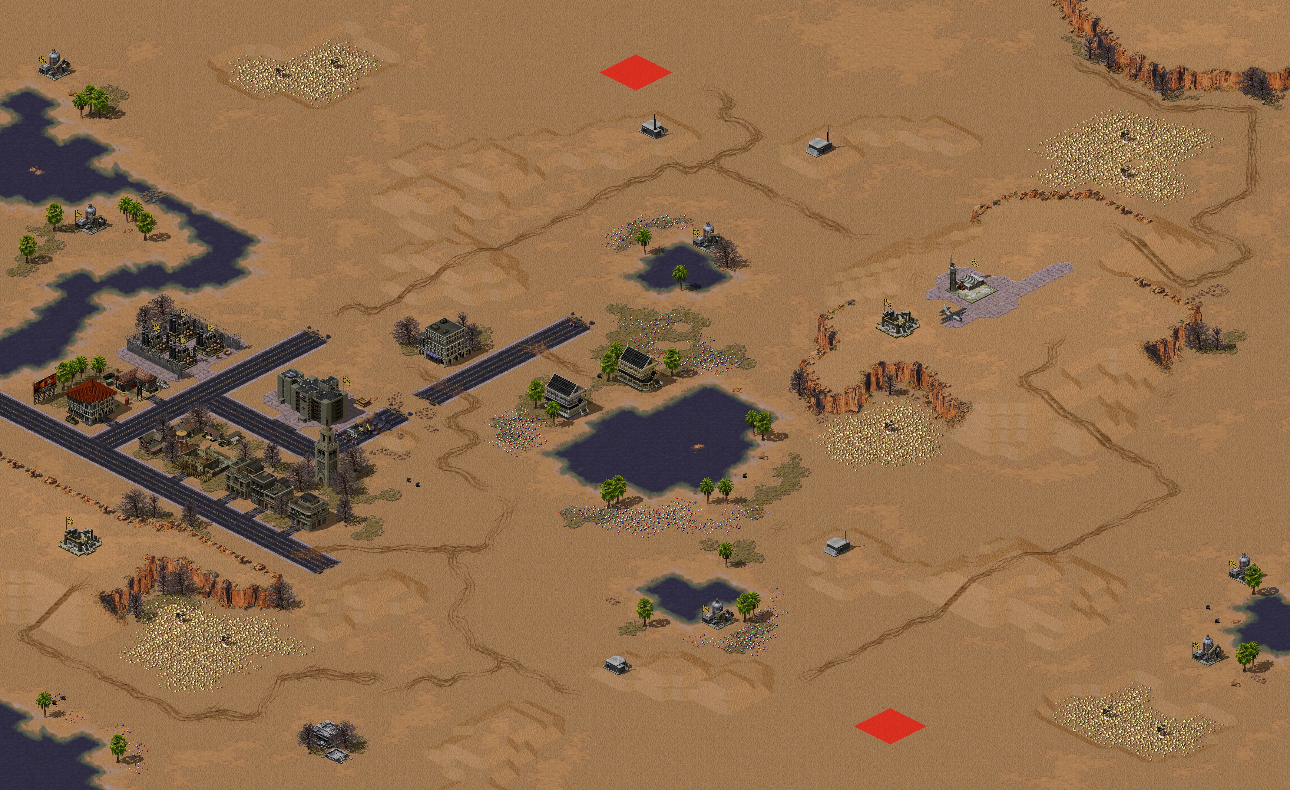 Rendered map: Casablanca