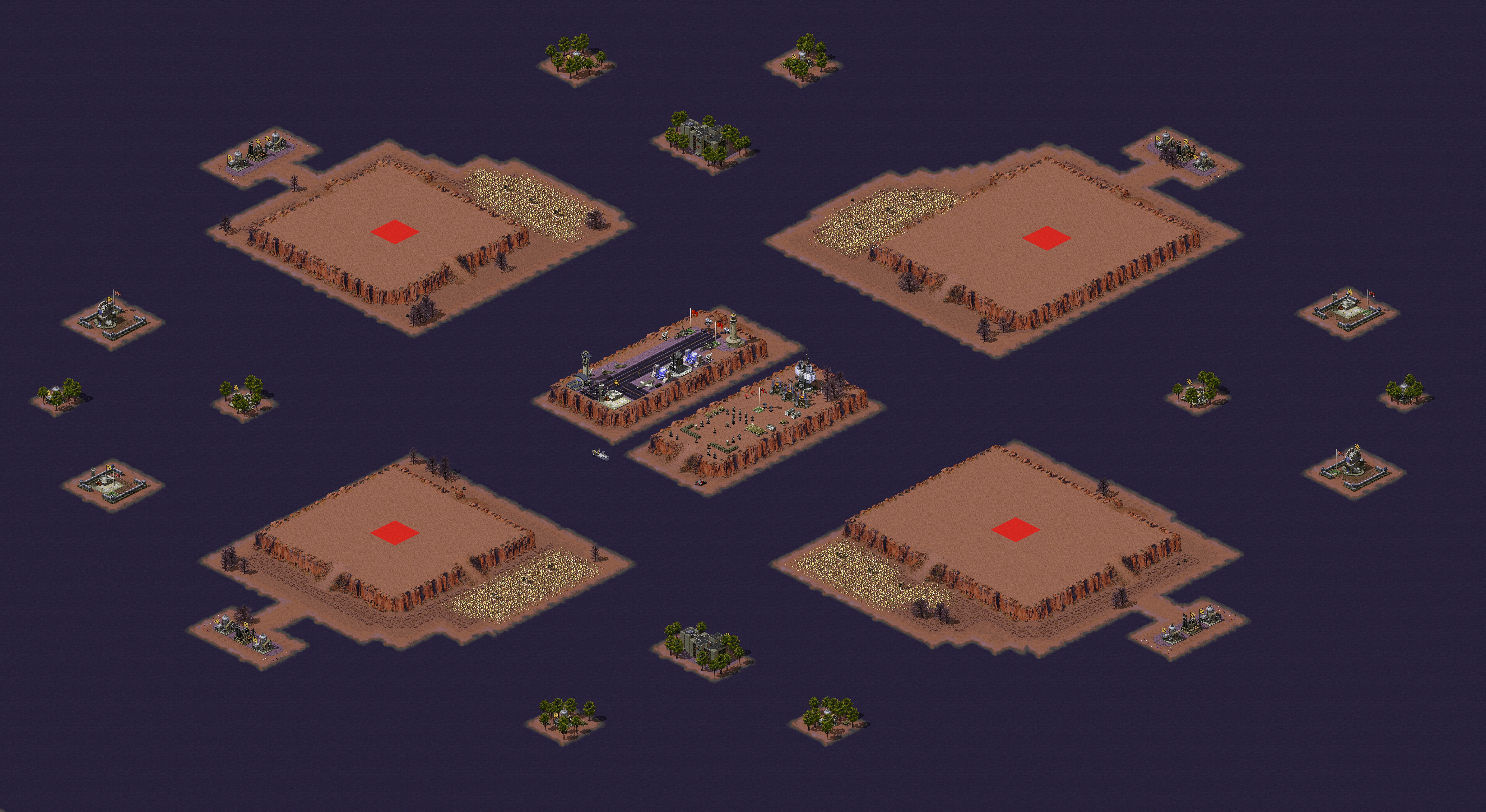 Rendered map: Raider Islands