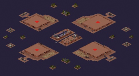 Rendered preview of Raider Islands