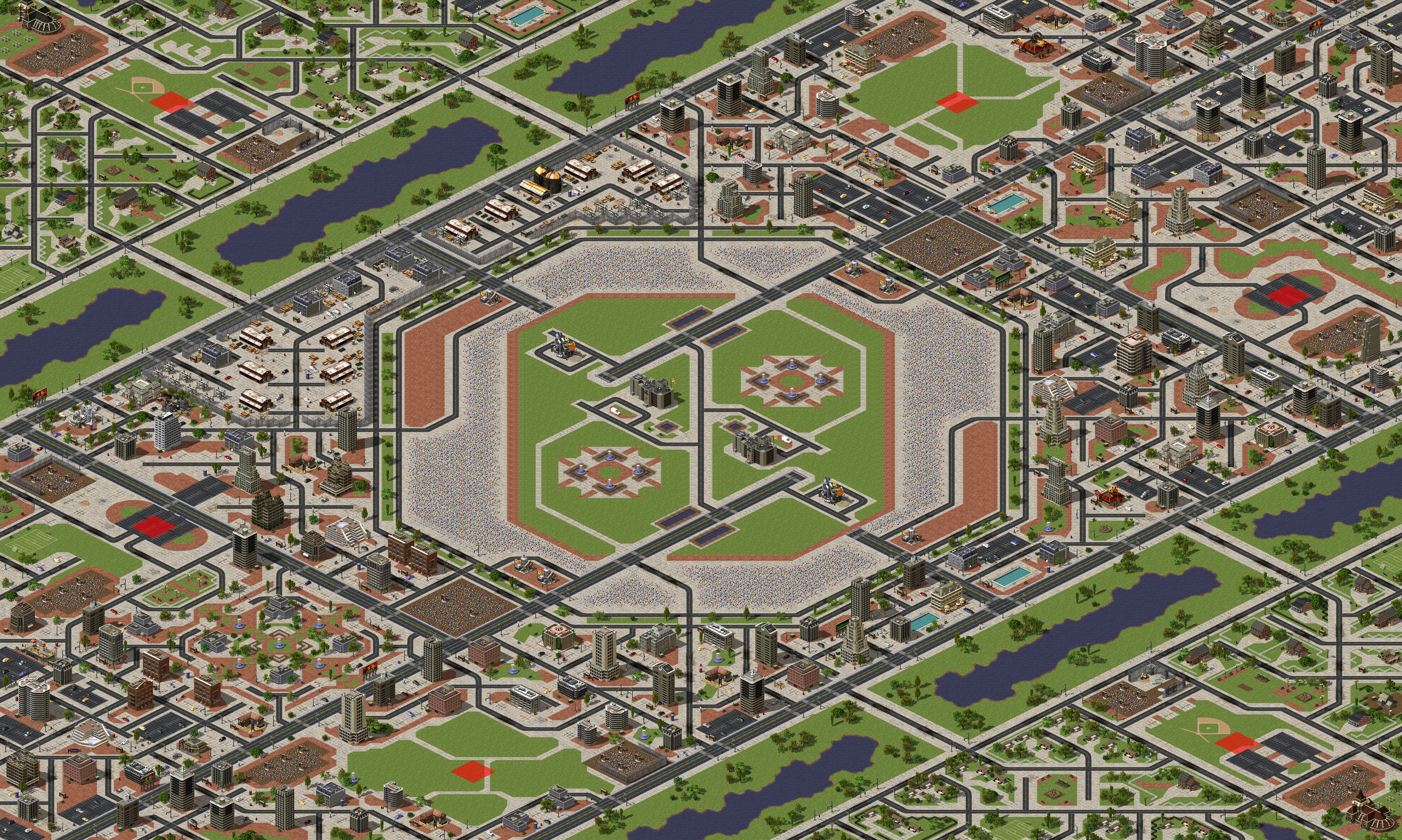 Rendered map: Civic Violence zoom's edition