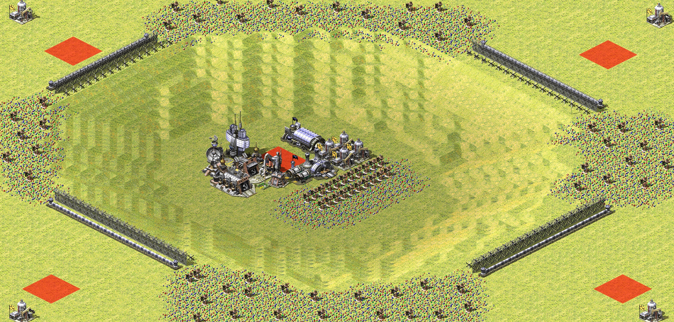 Rendered map: Final Battle - New District