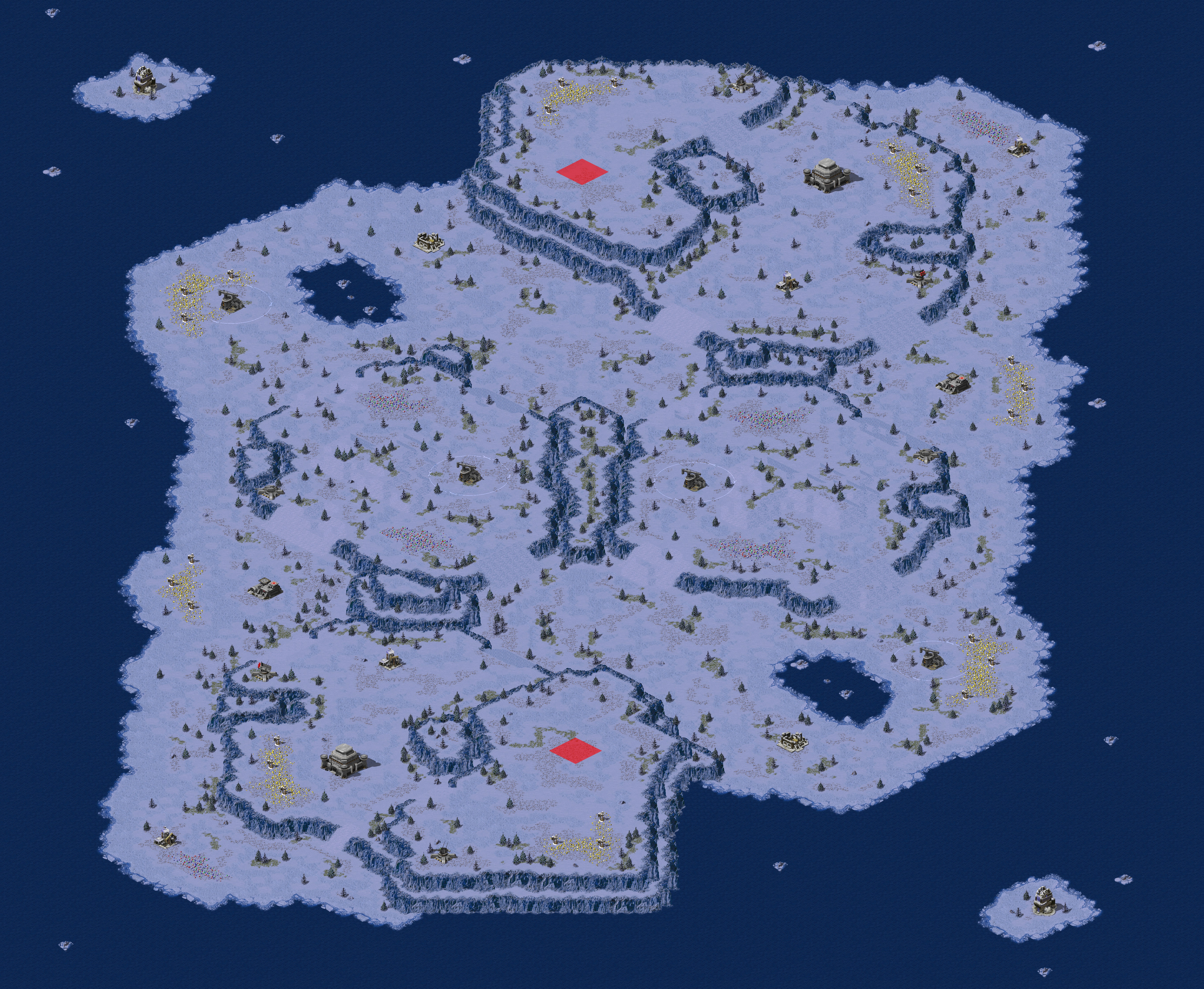 Rendered map: Polar Nights