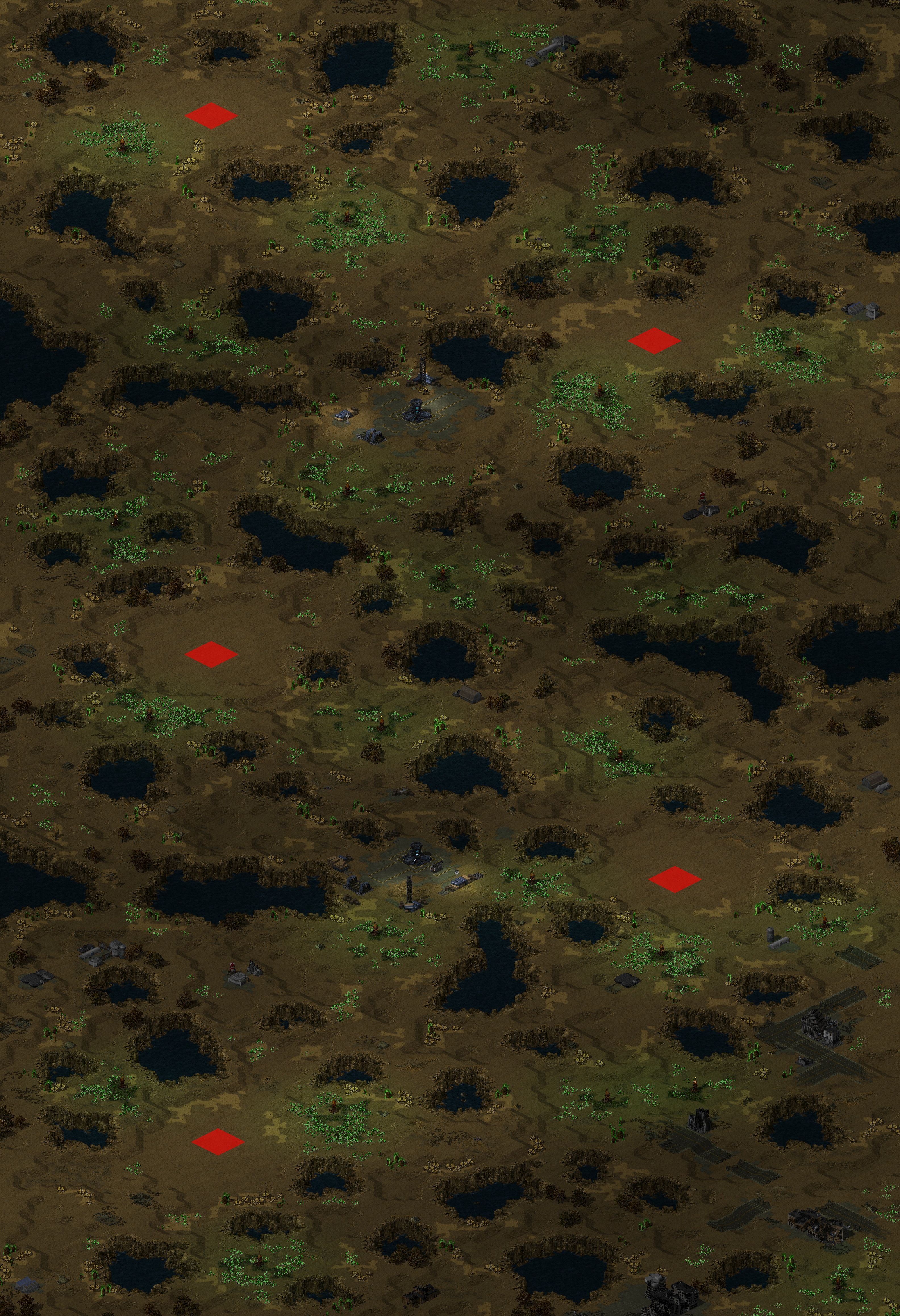 Rendered map: Erosion
