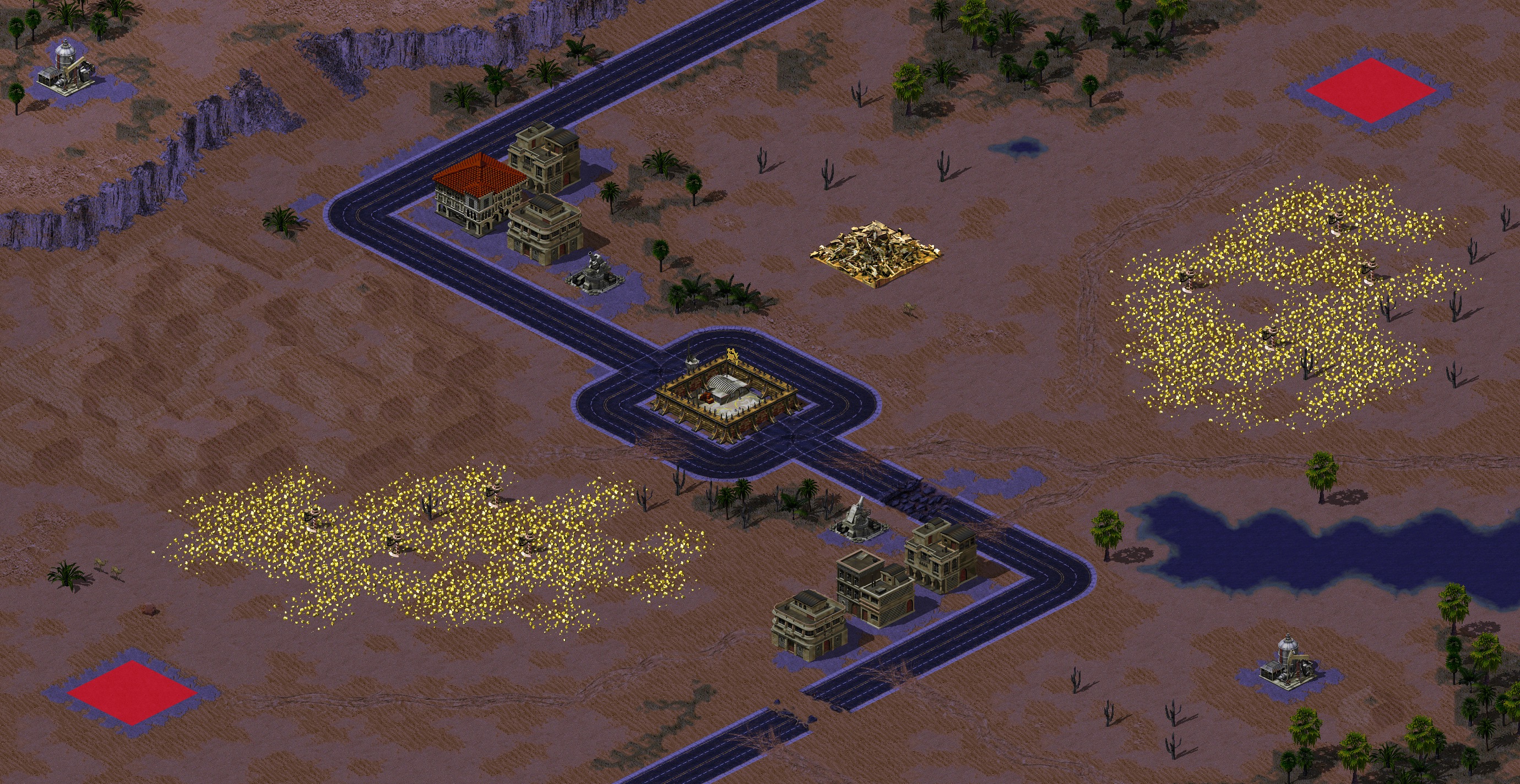 Rendered map: Sand Rush (2)