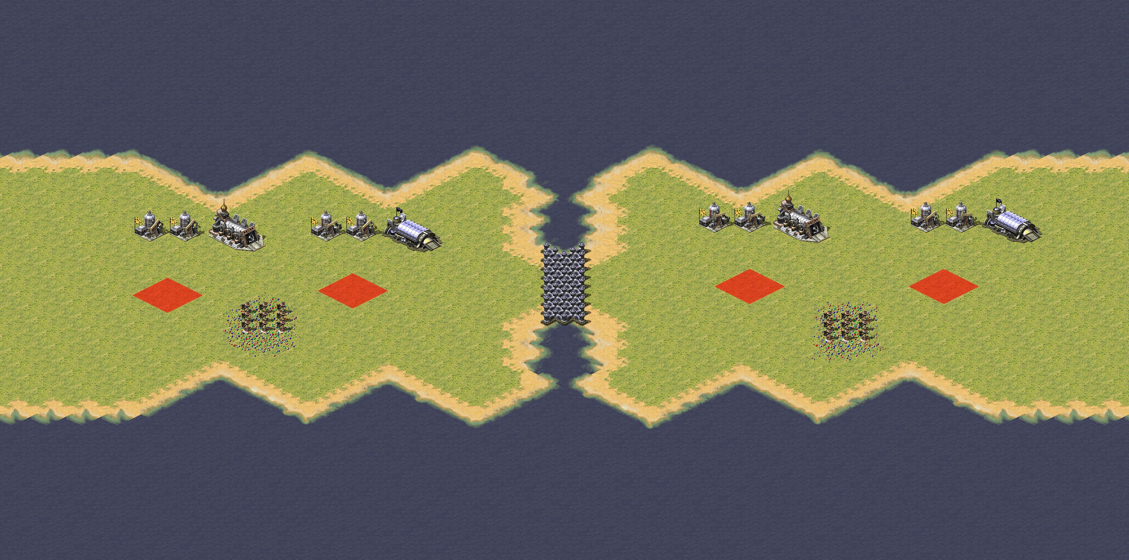 Rendered map: Clash 2v2
