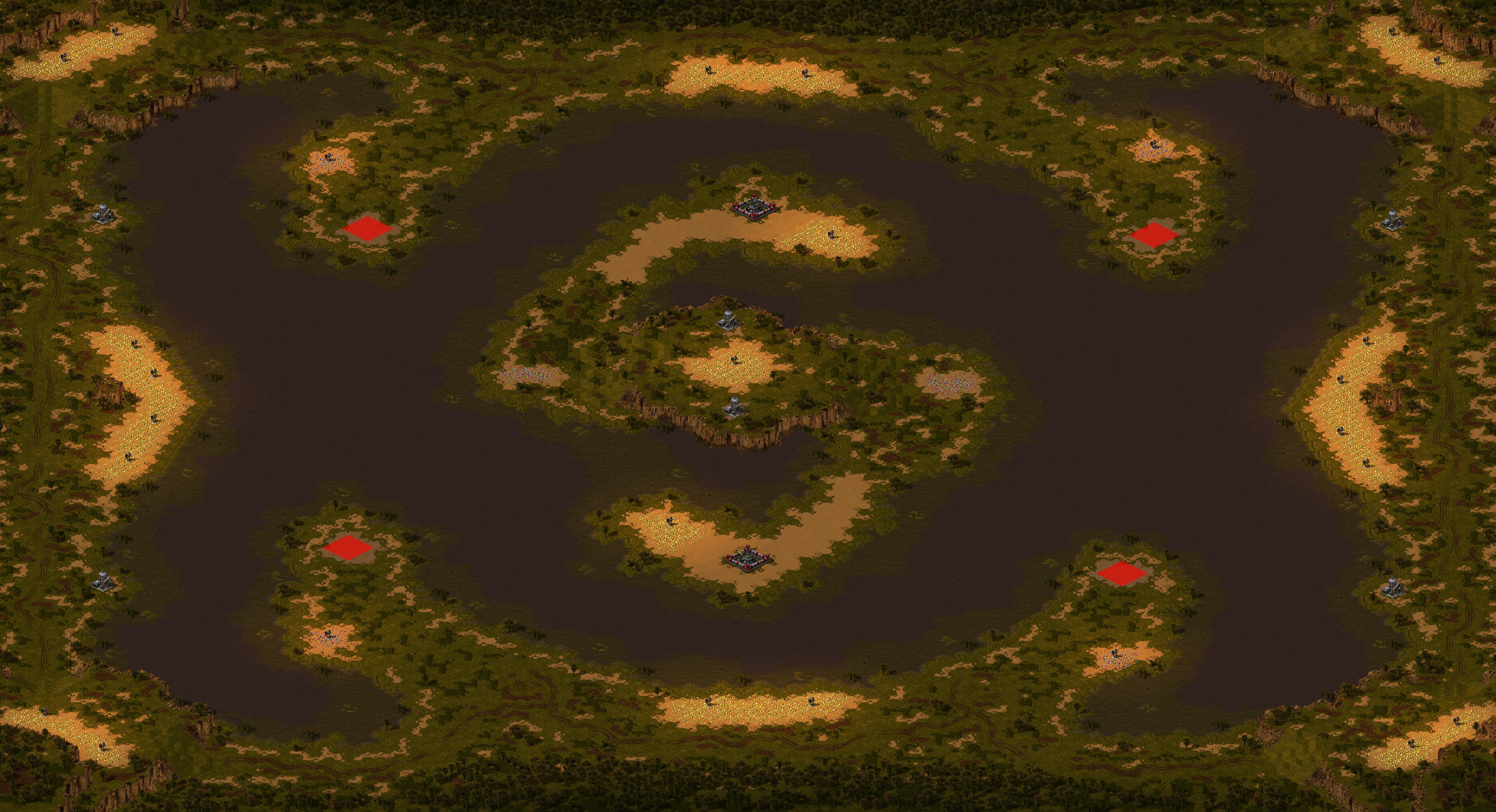 Rendered map: Crocodile Rock