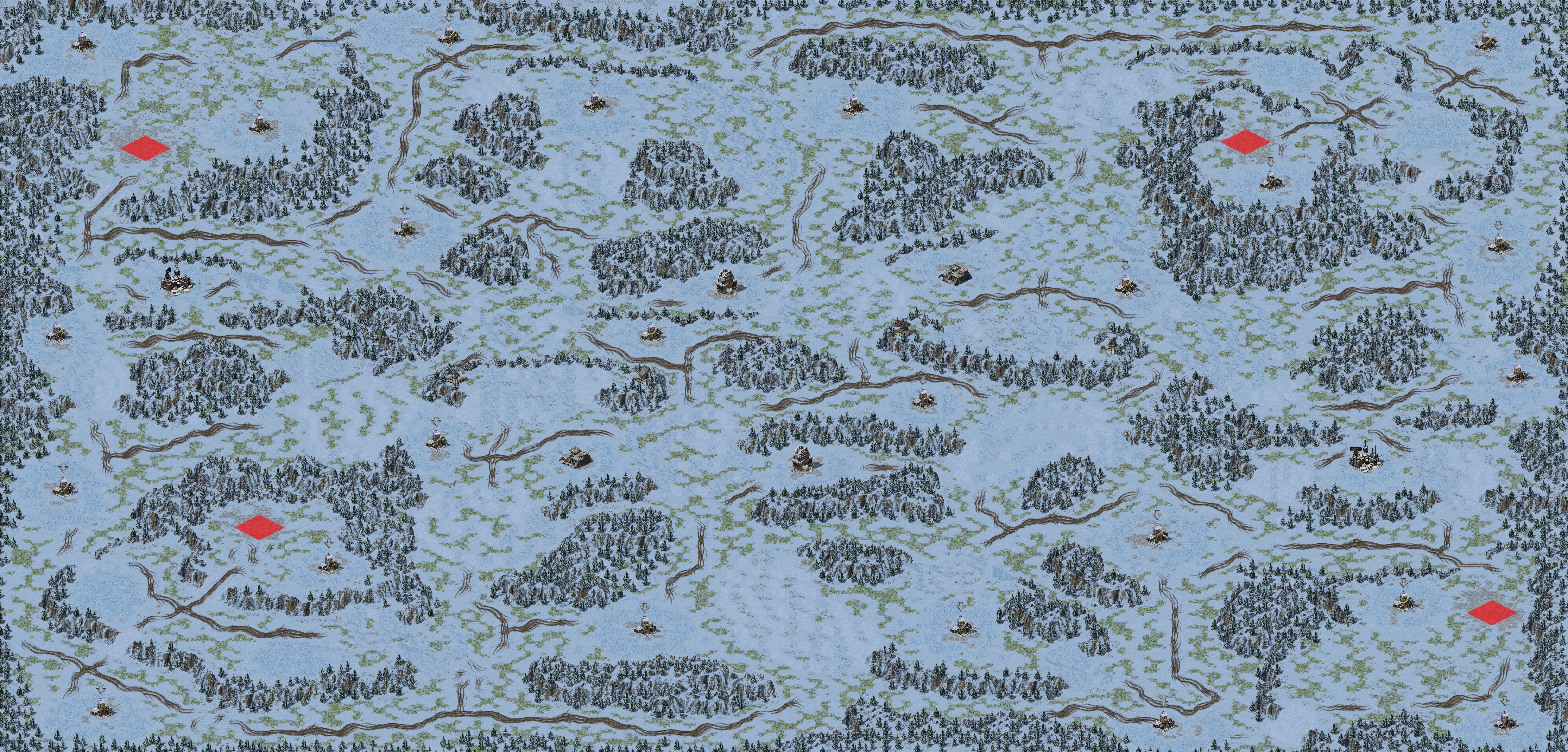 Rendered map: Alaskan Oil Fields