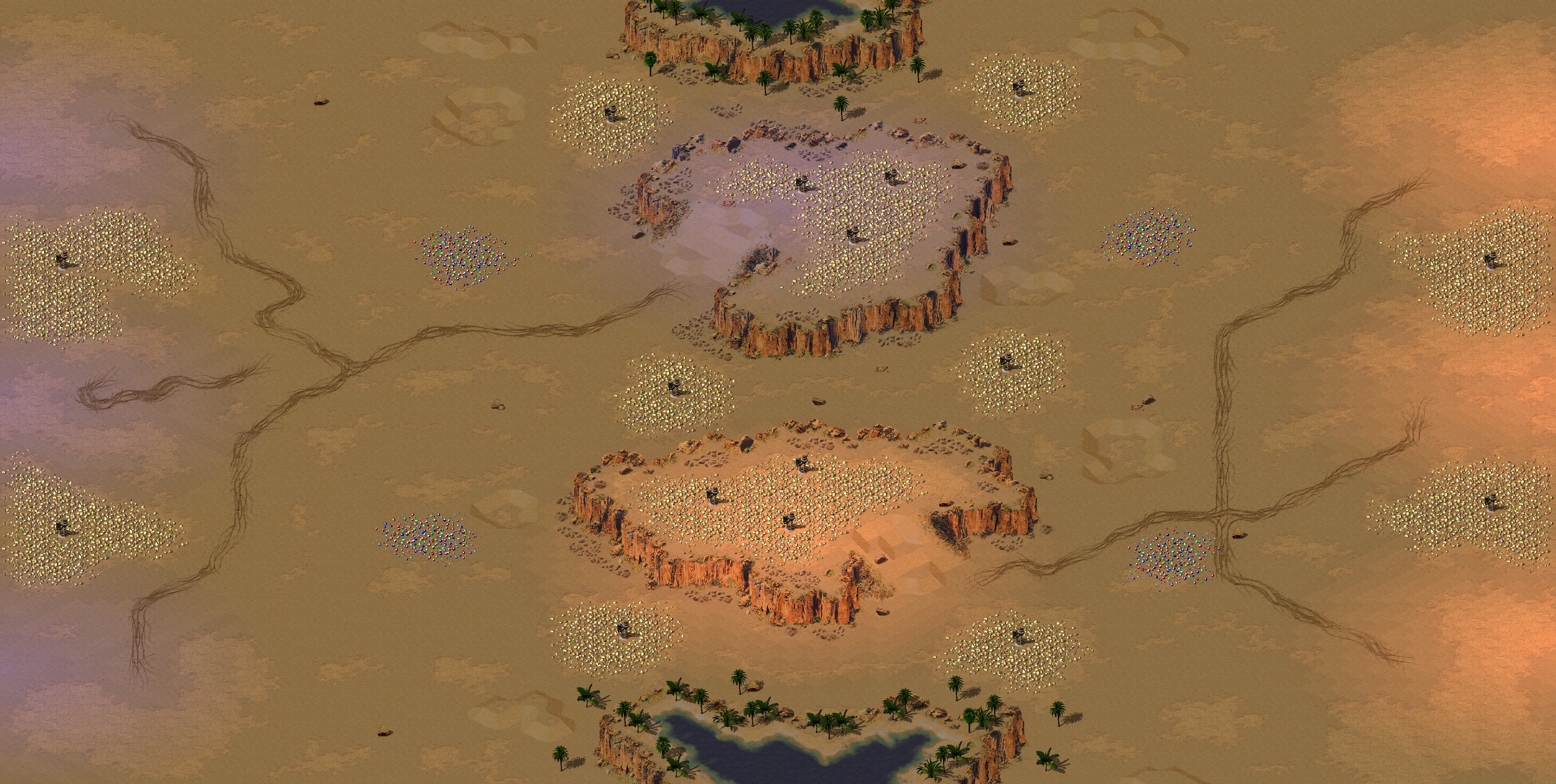 Rendered map: Egypt Vanilla 3v3