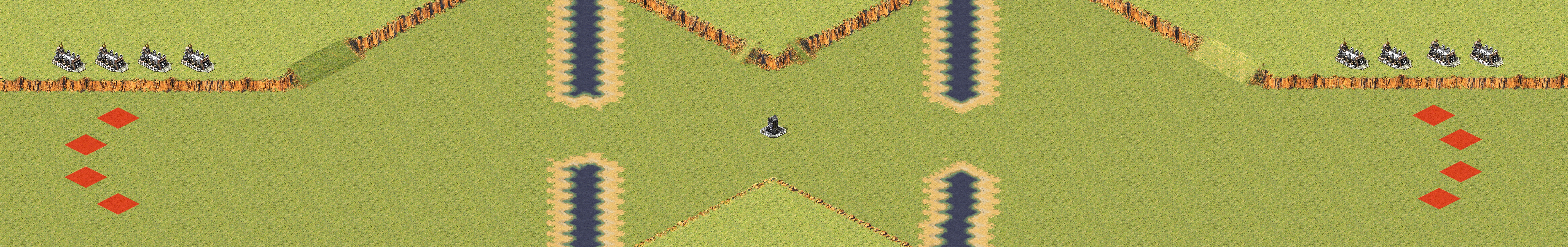 Rendered map: Infantry War: Nuclear Crisis 1.3